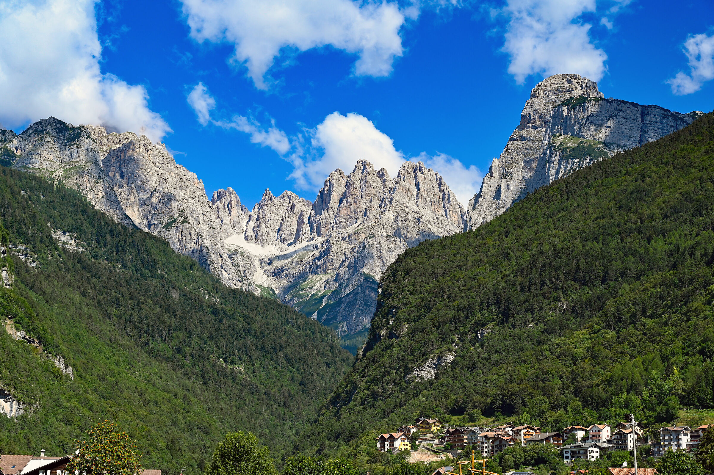 Dolomites of Brenta by Molveno