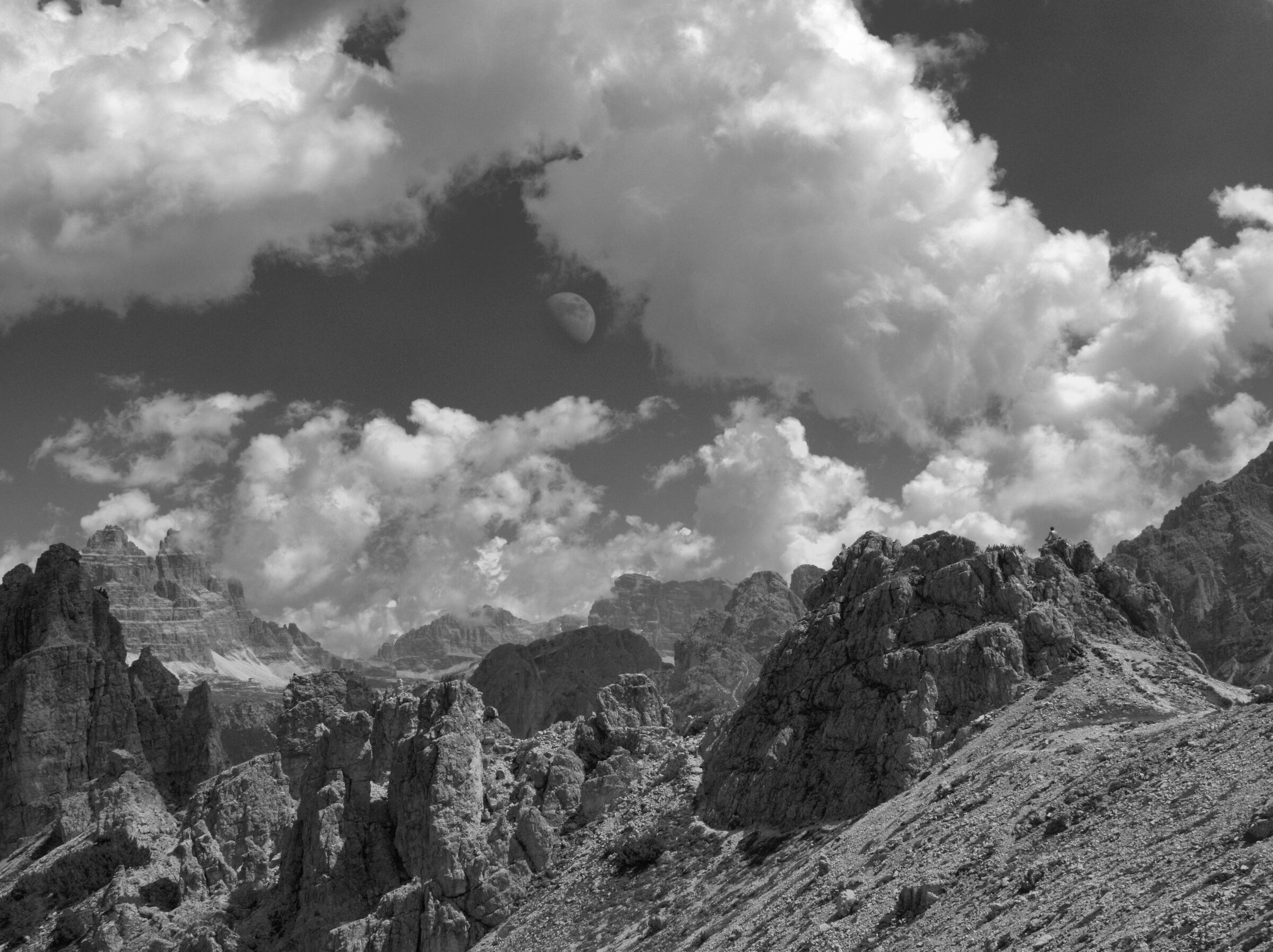 Meditation, the Man Between Heaven and Earth