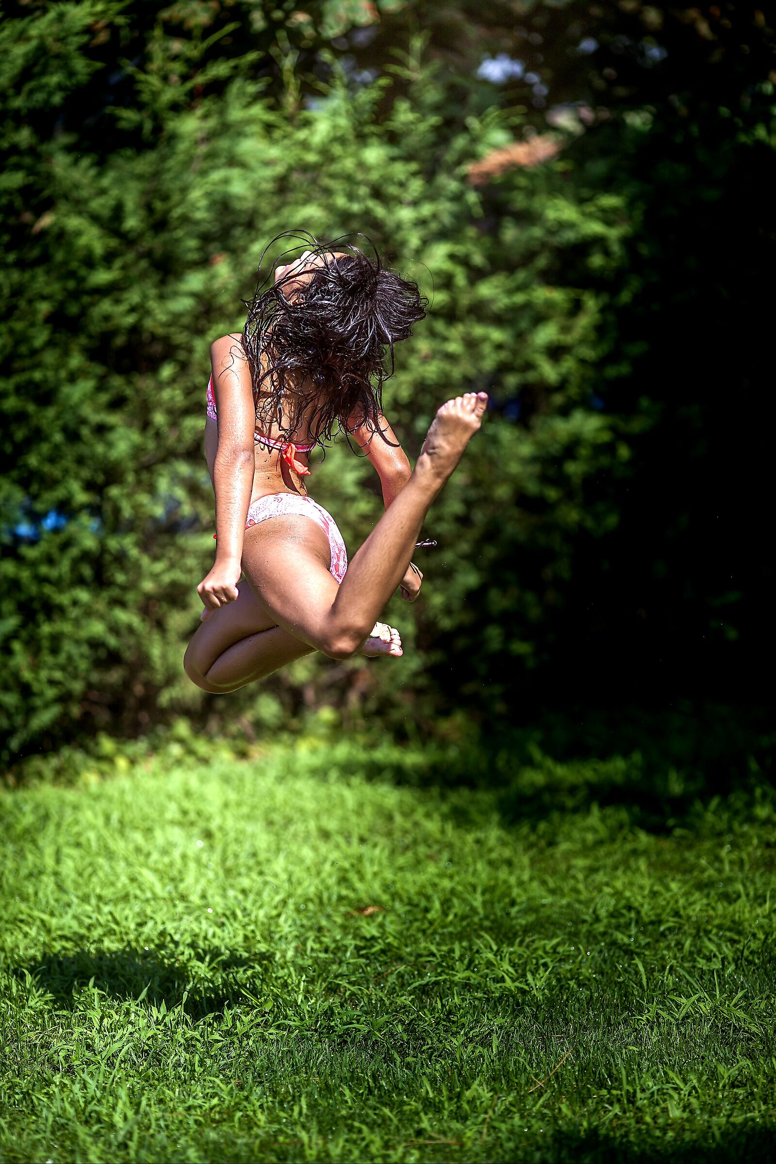 Allenamento nel parco