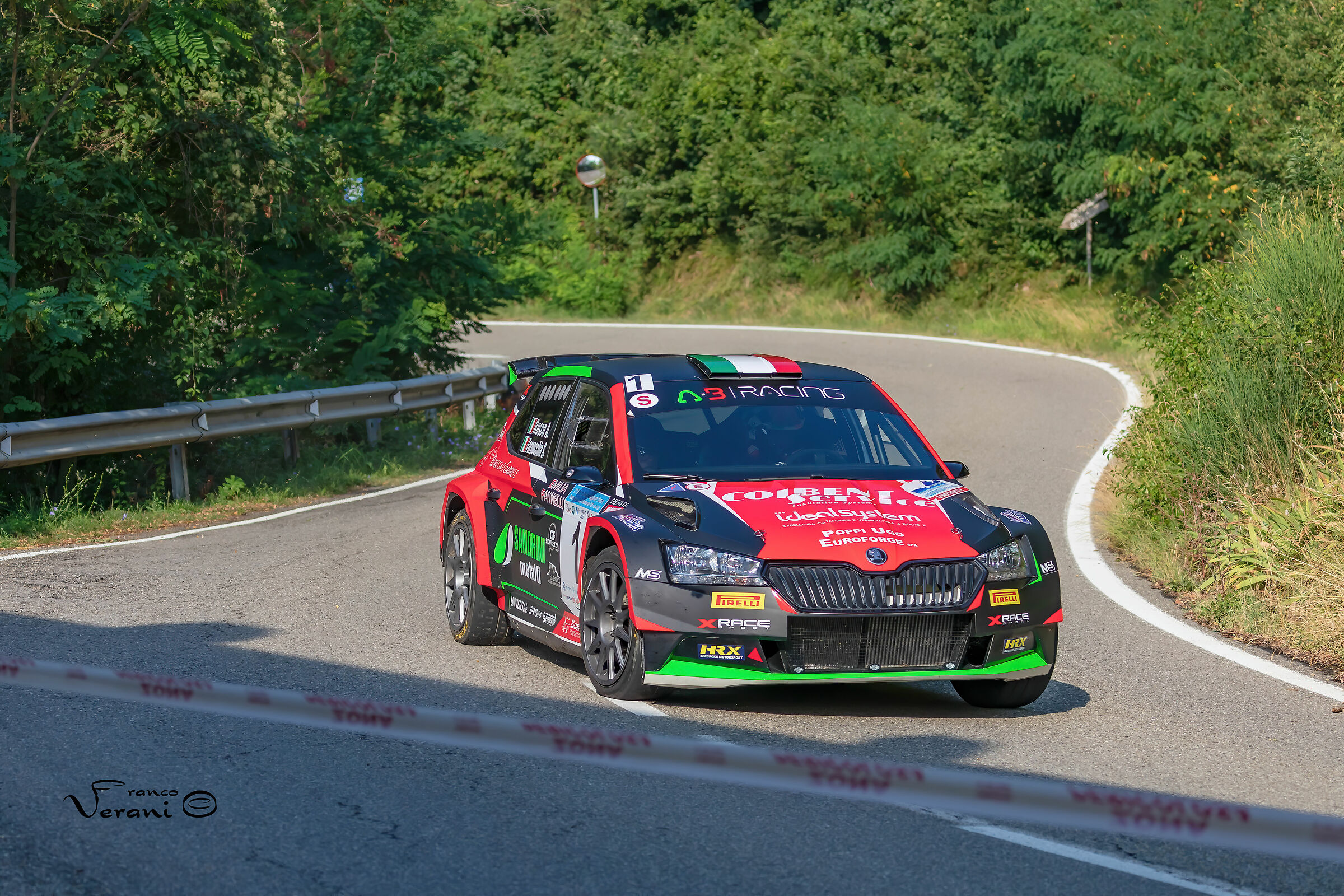 1" Rusce Antonio su Skoda Fabia R5