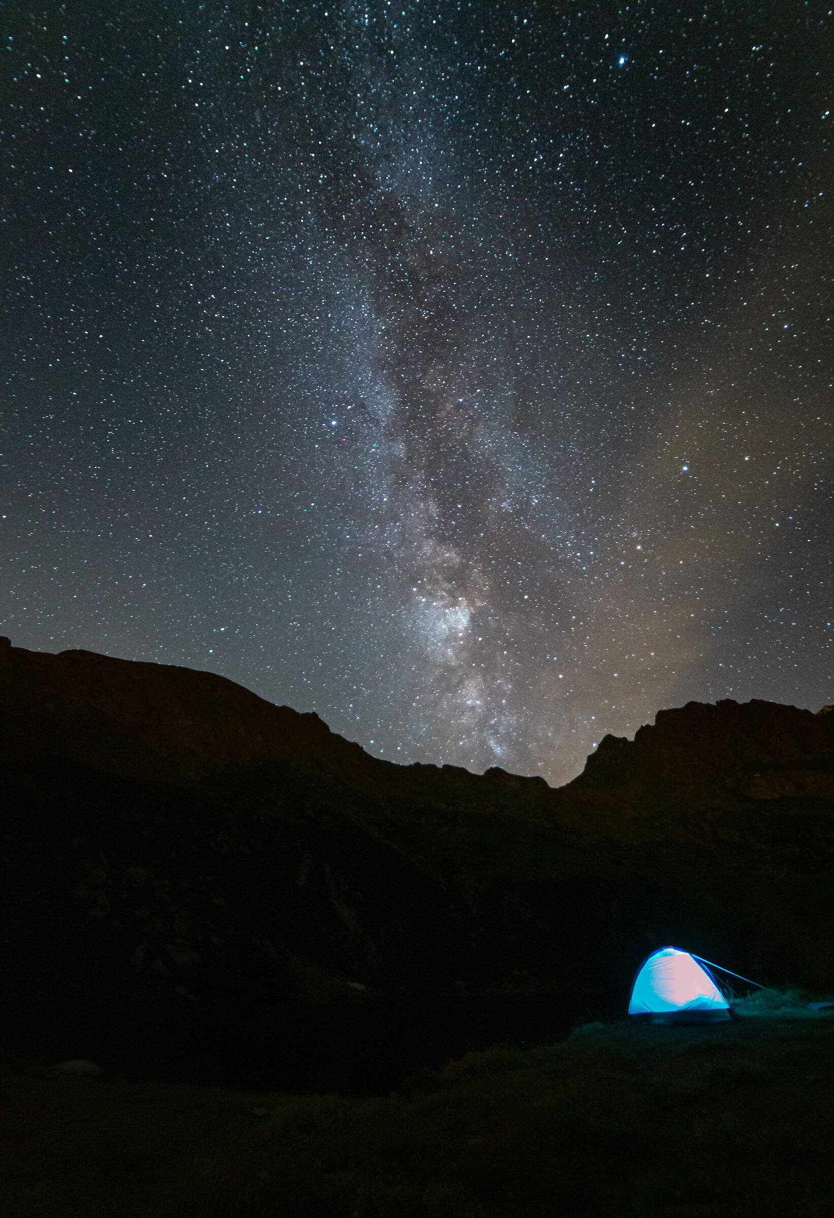 bivacco in solitaria