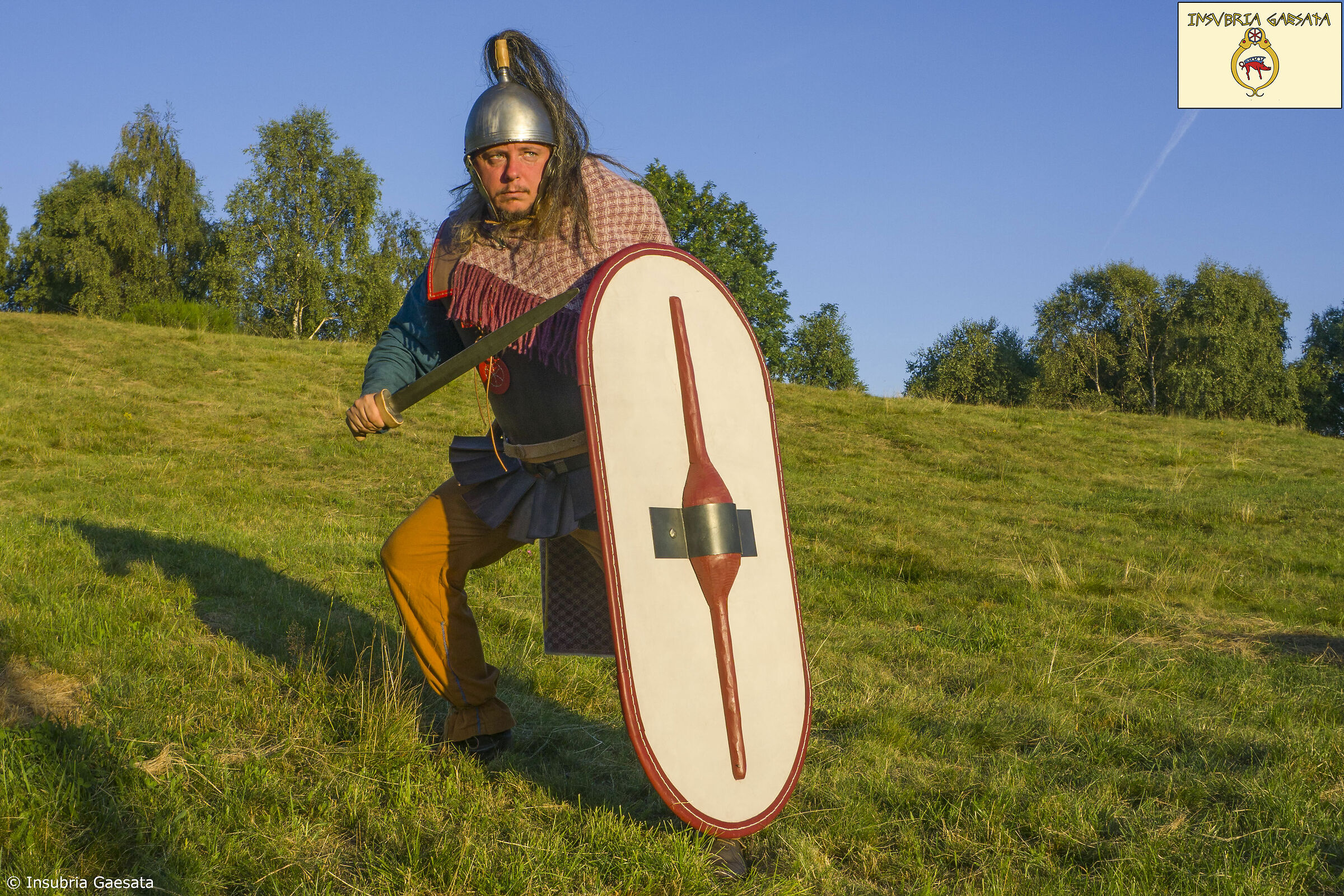 Brenno: me stesso come capo celtico insubre III secA.C.