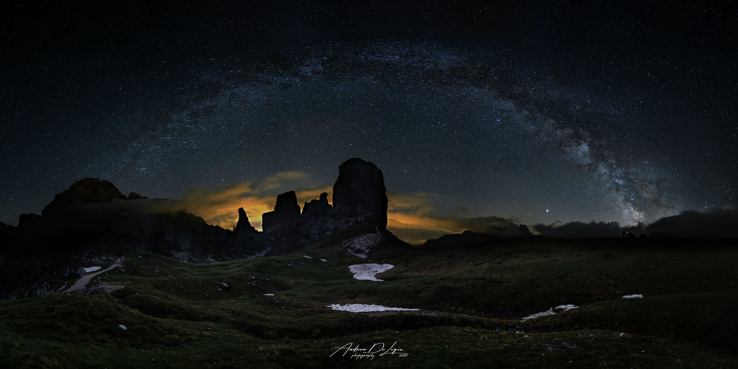 Via Lattea alle 5 torri