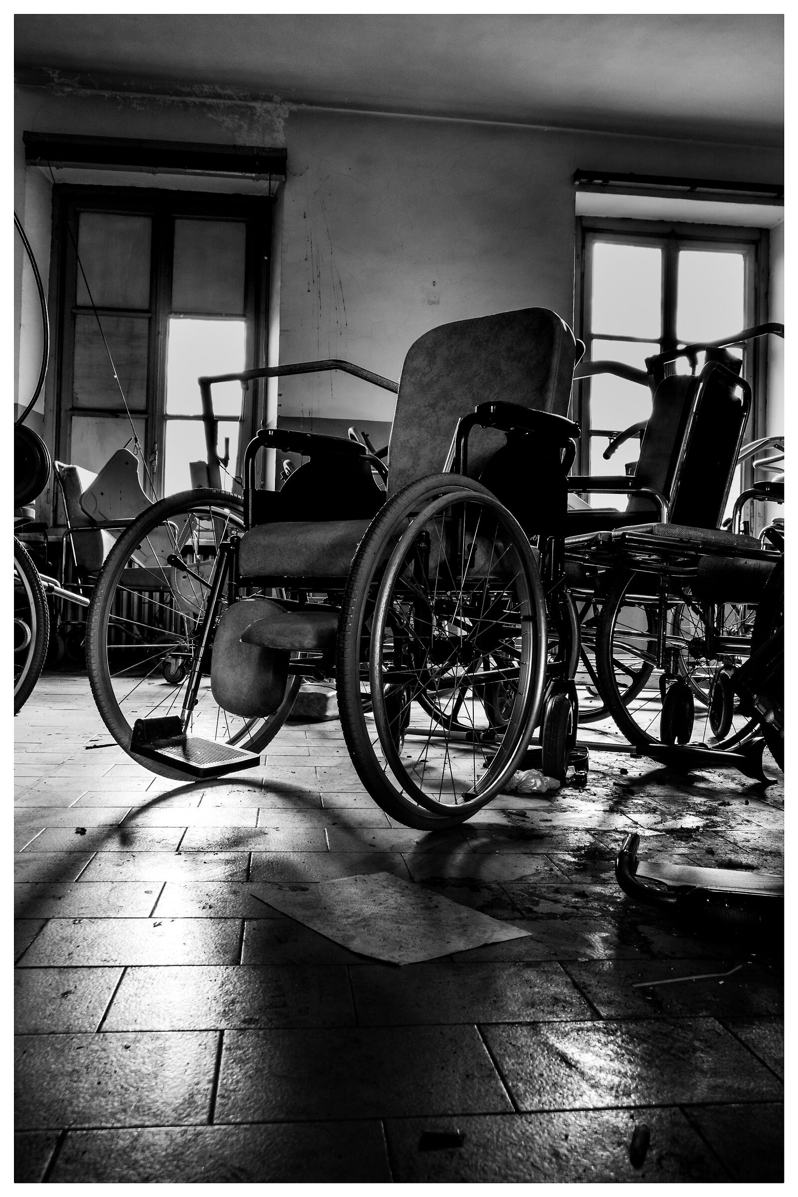 Ospedale psichiatrico abbandonato