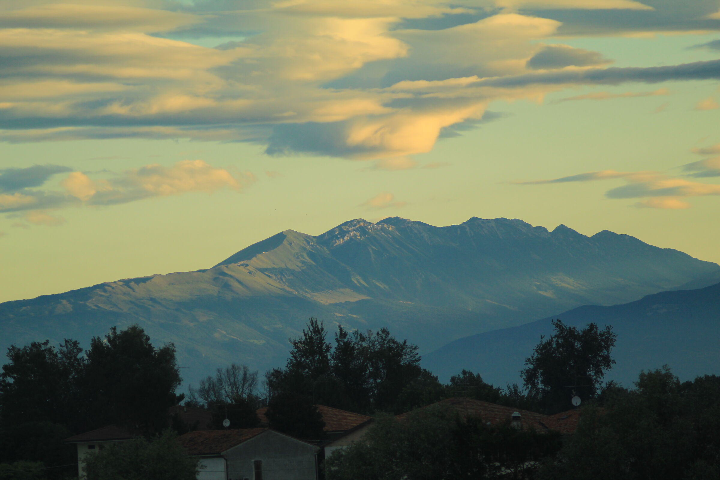 Monte Baldo all'alba
