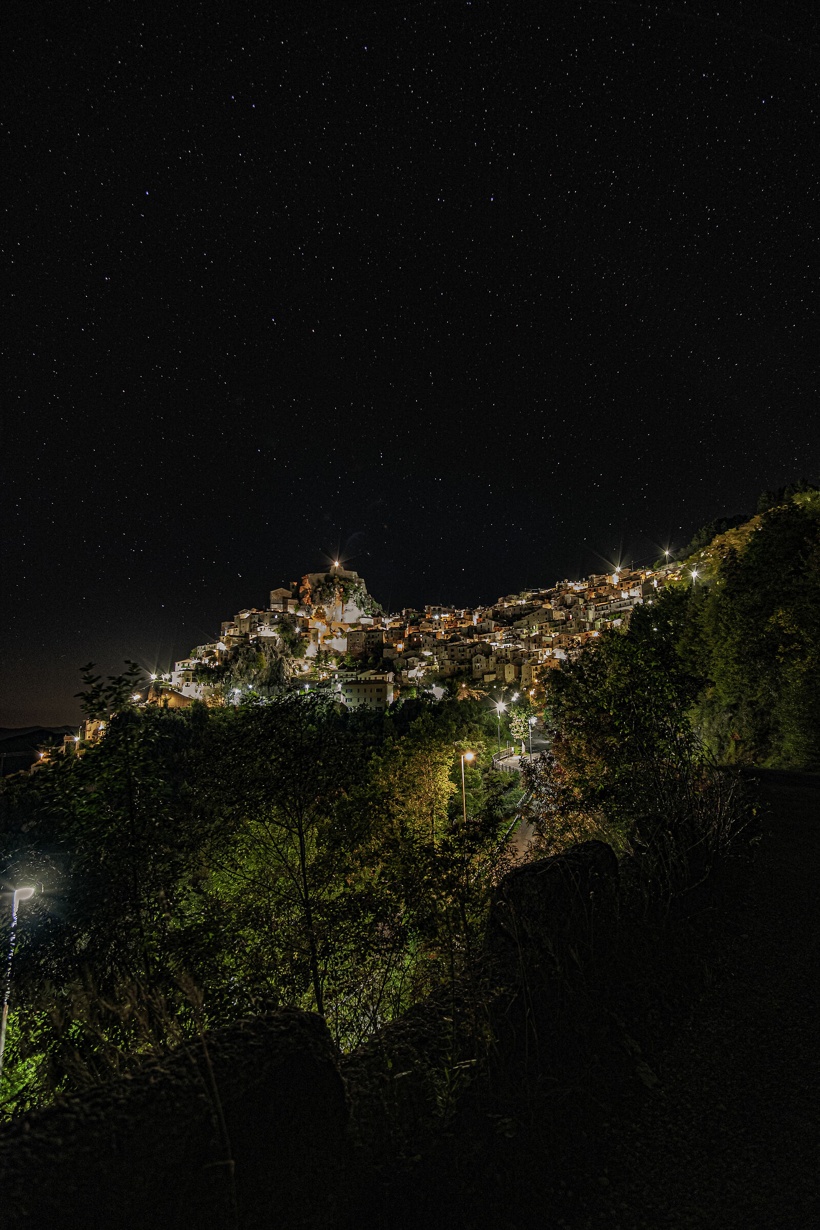 Cervara di notte