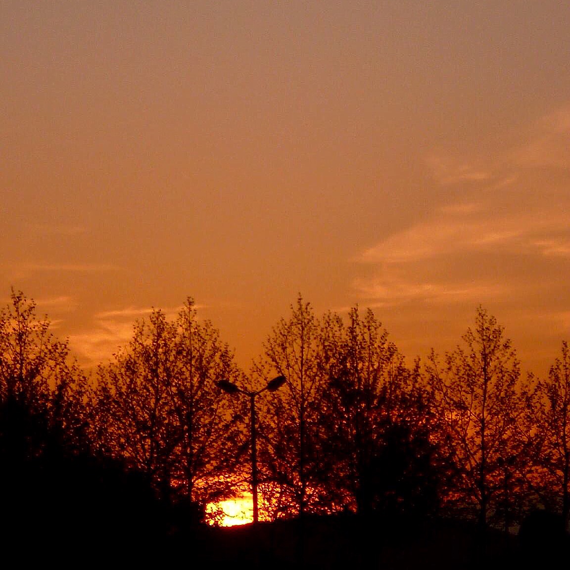 Sunset in Medjugorje