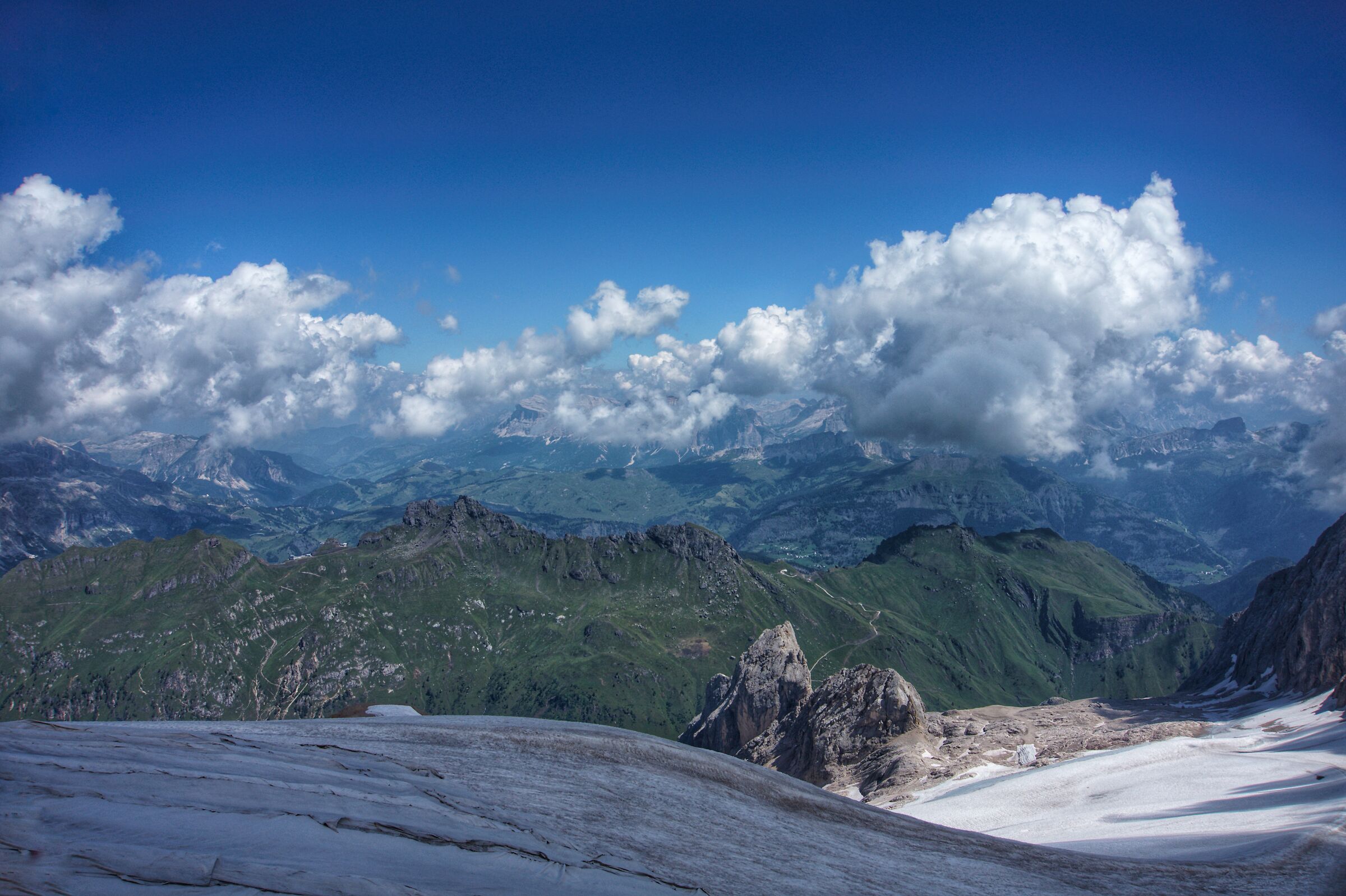 Vista dalla Marmolada