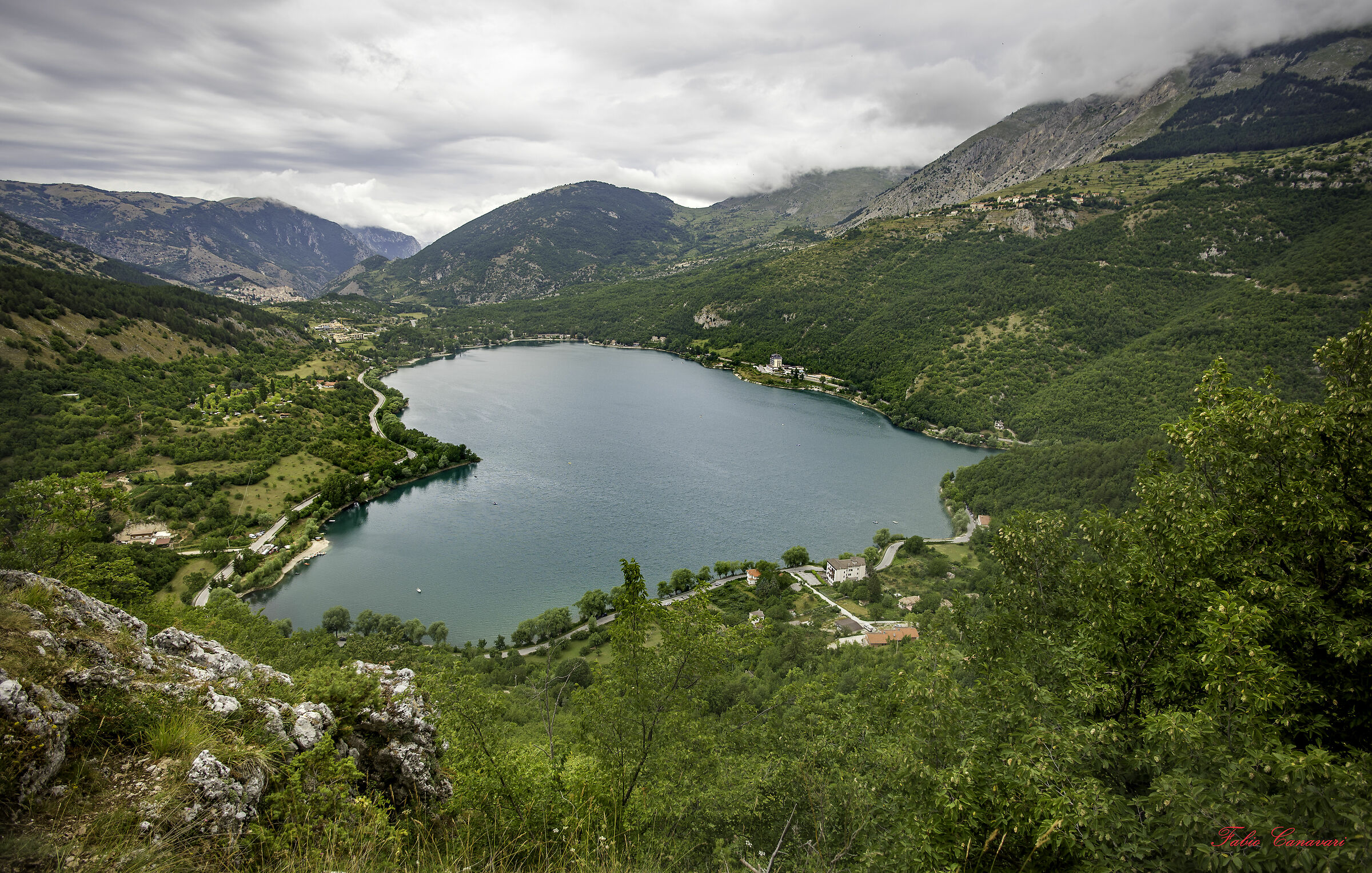 The heart of Lake Scanno