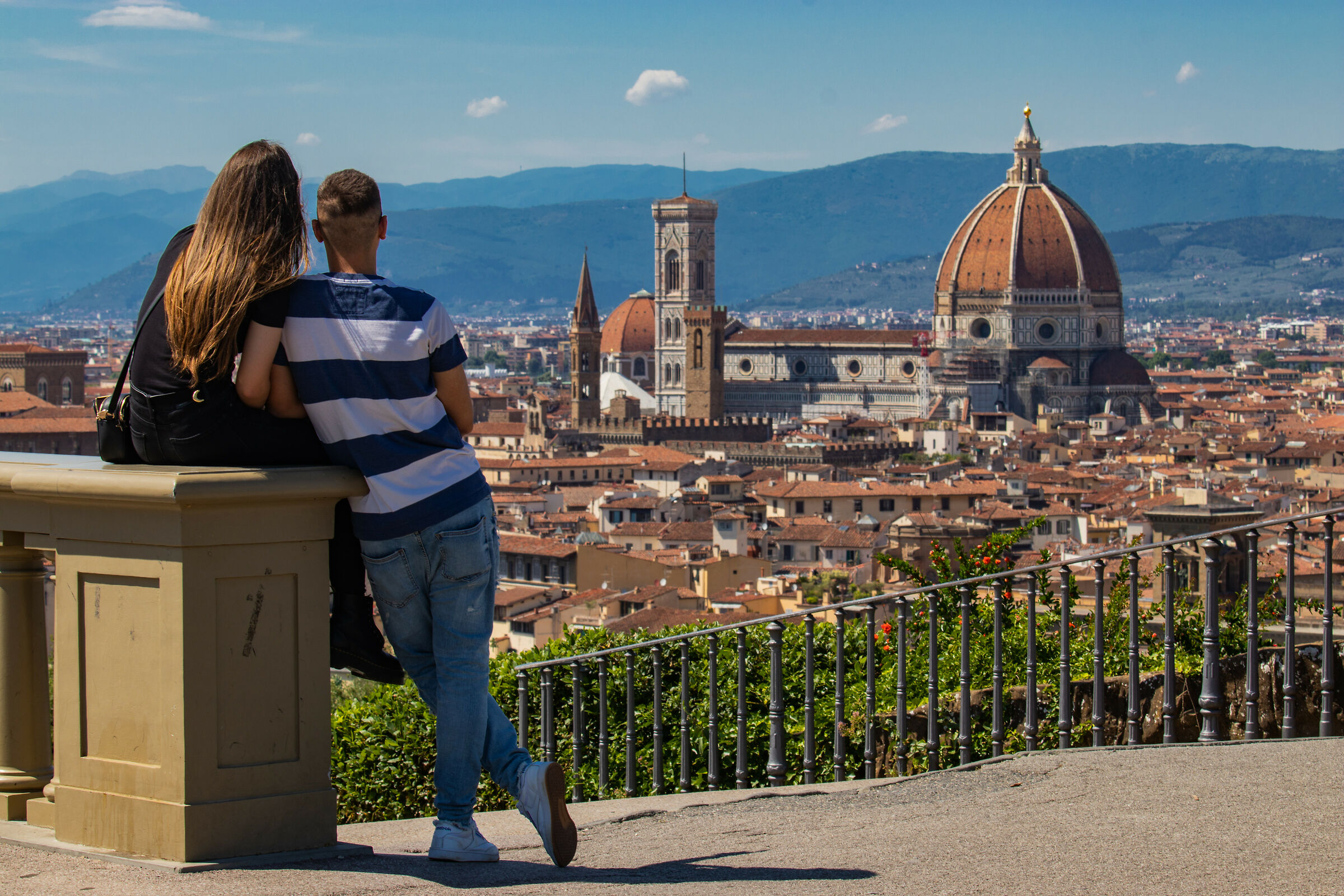 Tourists in Florence (in the Covid era) 01