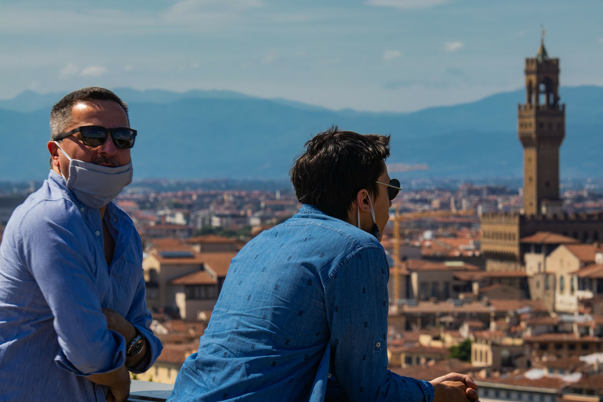Tourists in Florence (in the Covid era) 02