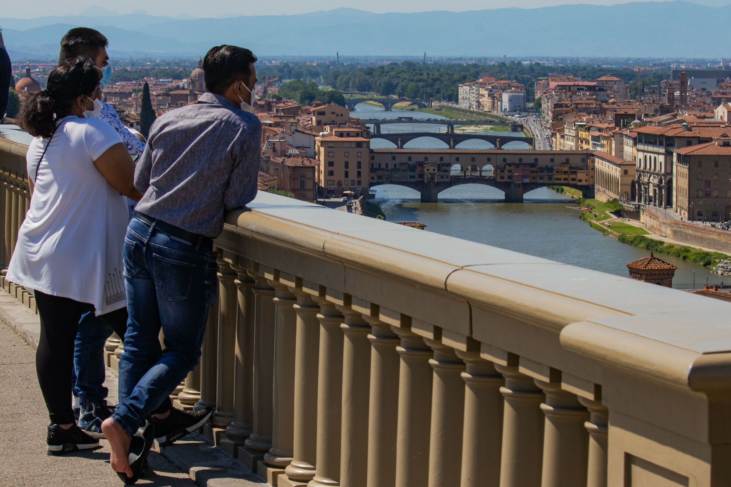 Tourists in Florence (in the Covid era) 03