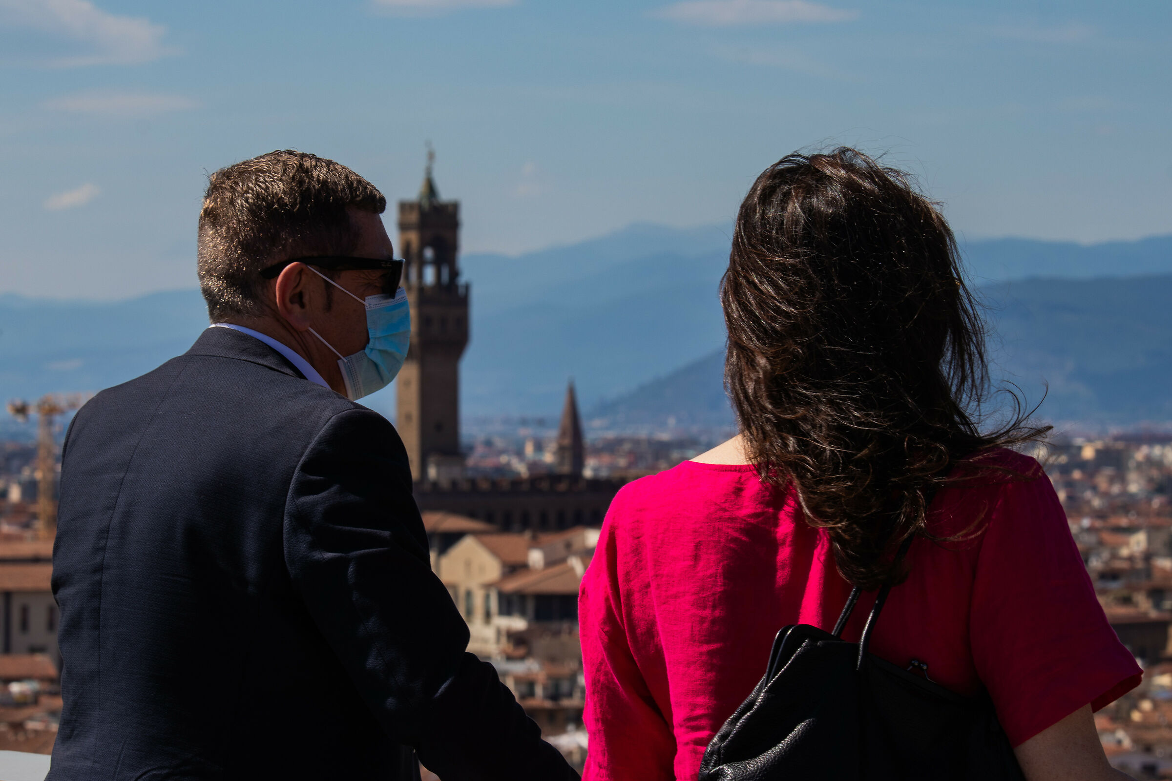 Tourists in Florence (in the Covid era) 04