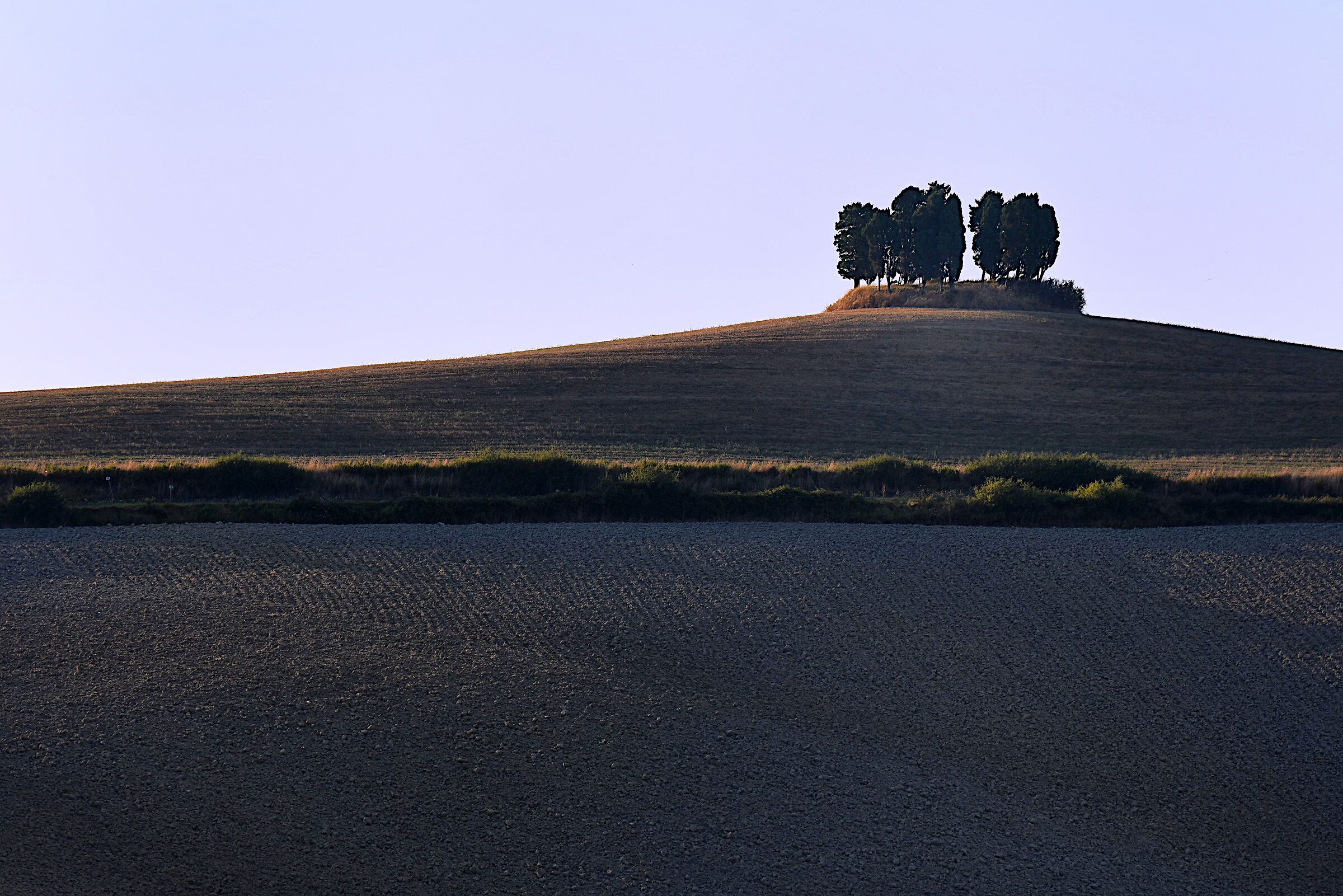 I guardiani al tramonto