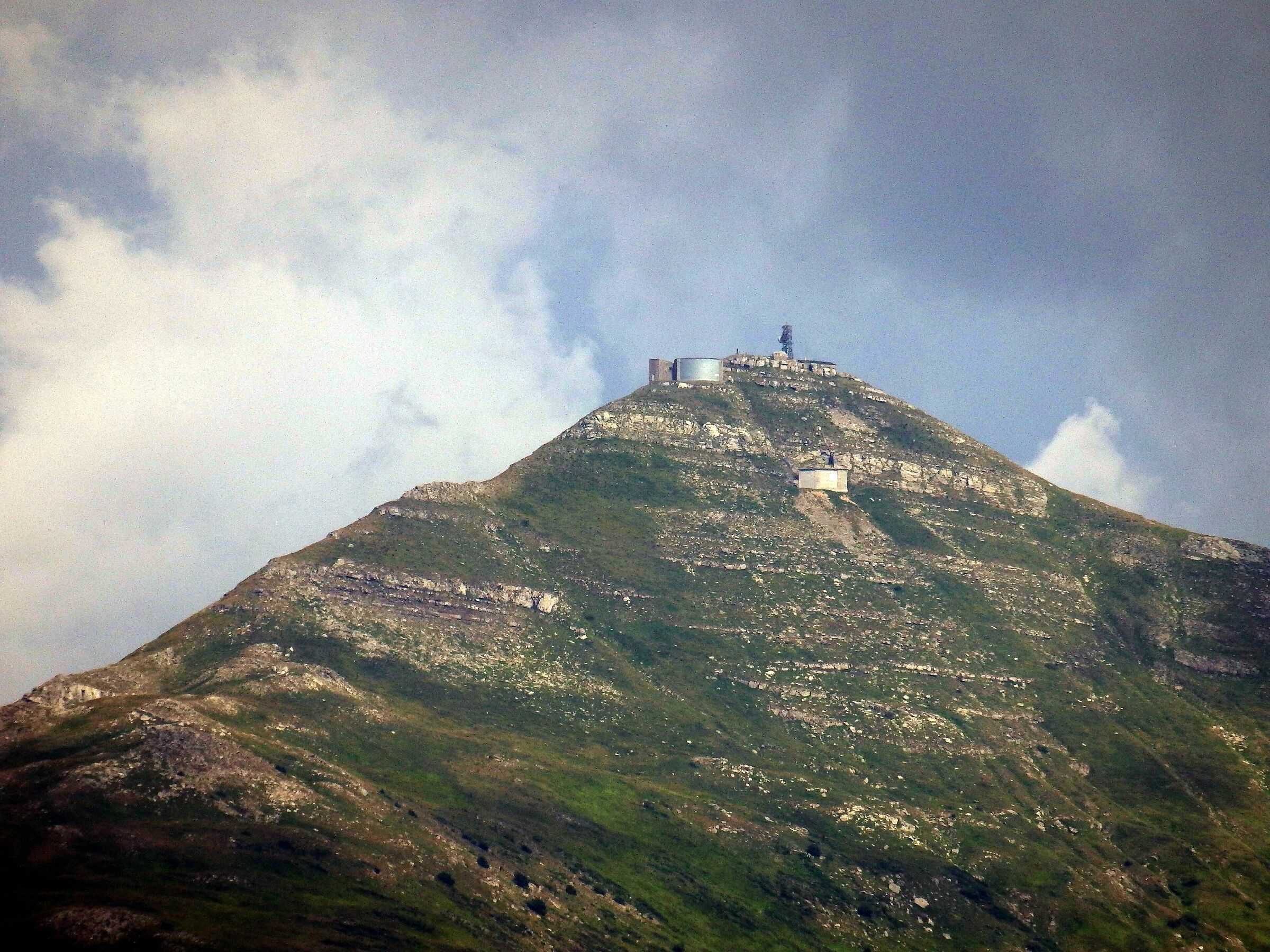 Il Monte Cimone visto da Roccapelago