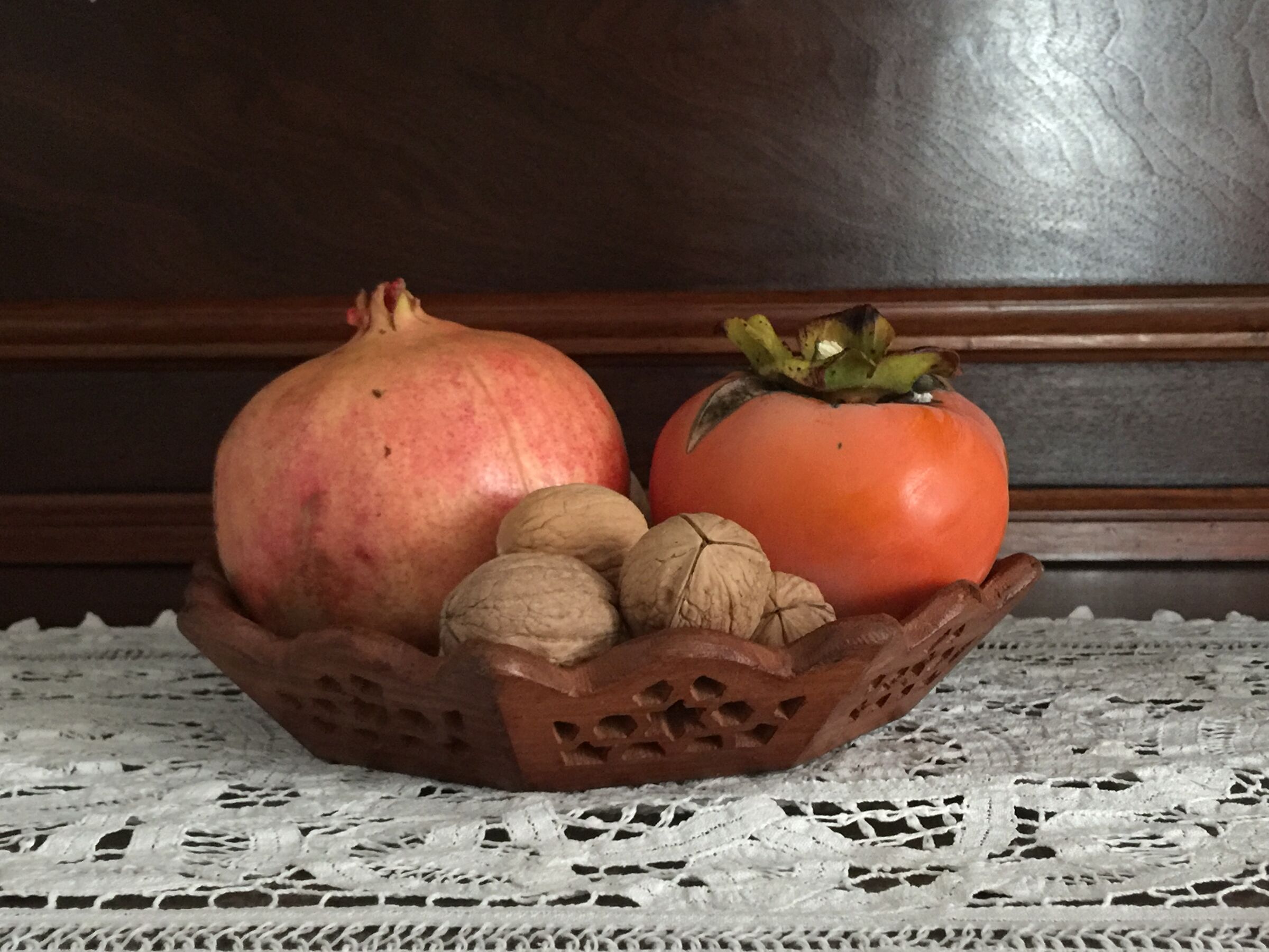 Still life with fruit