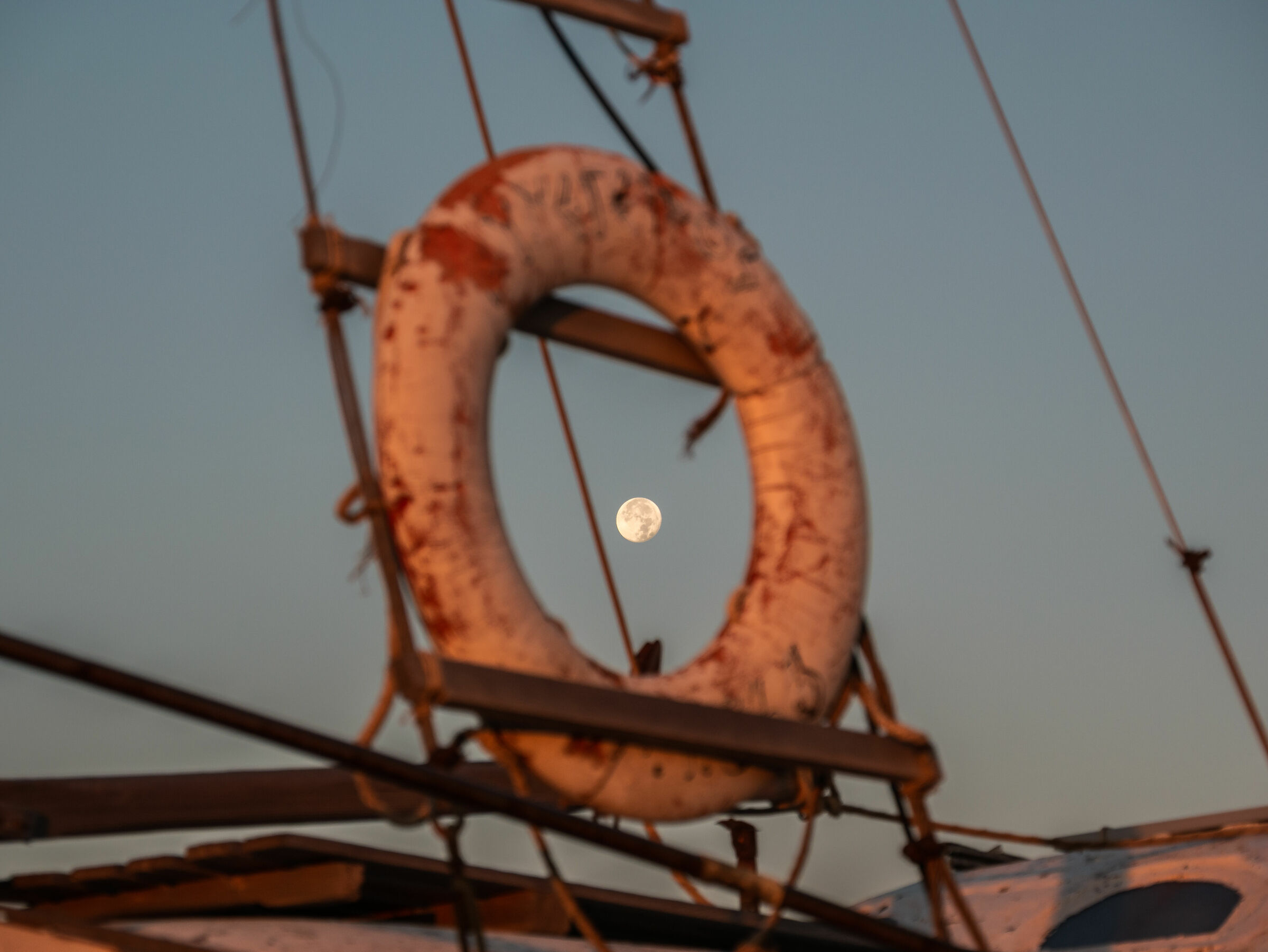 Moon - Tinos Island Greece