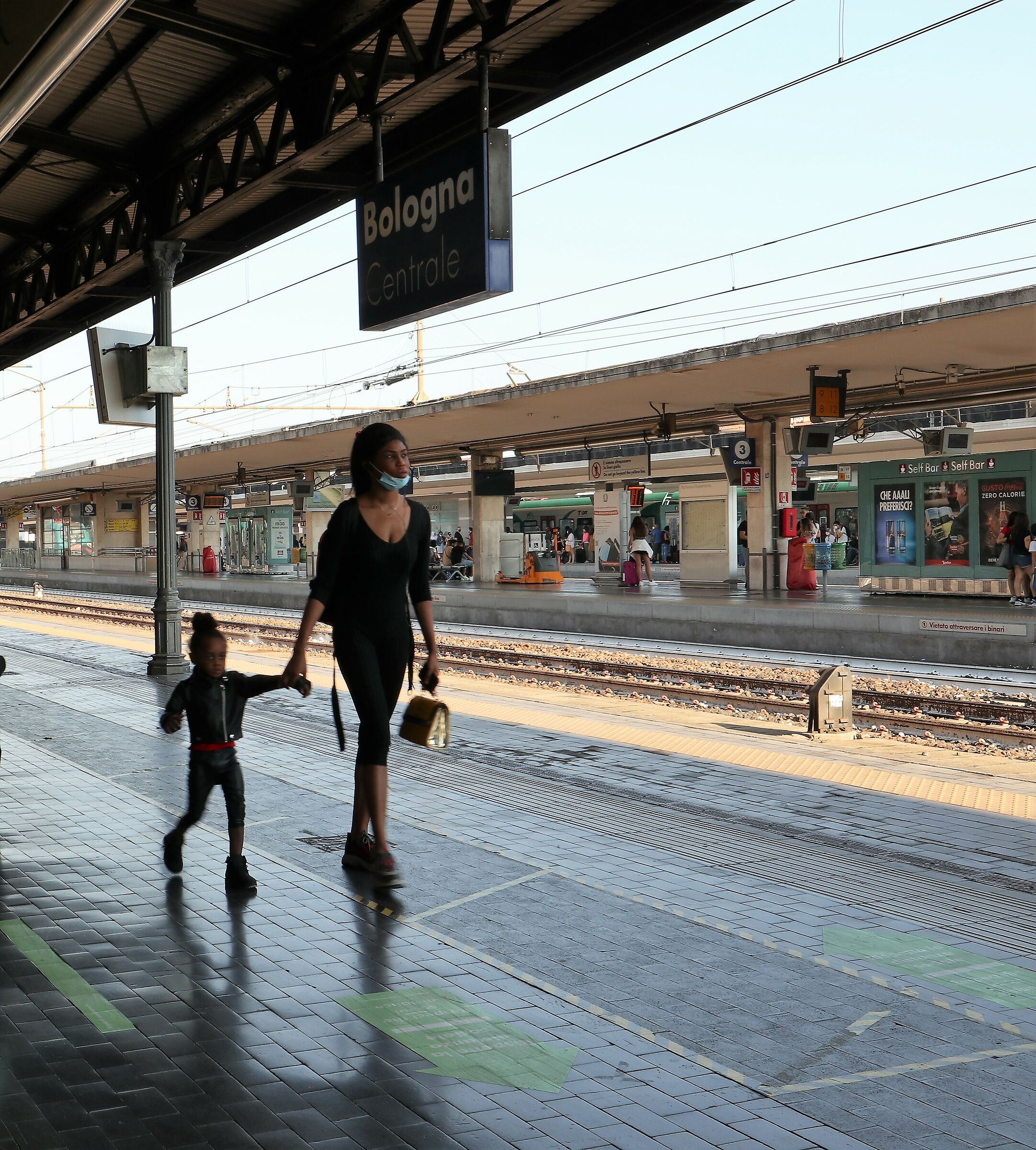 Madre e figlia in viaggio
