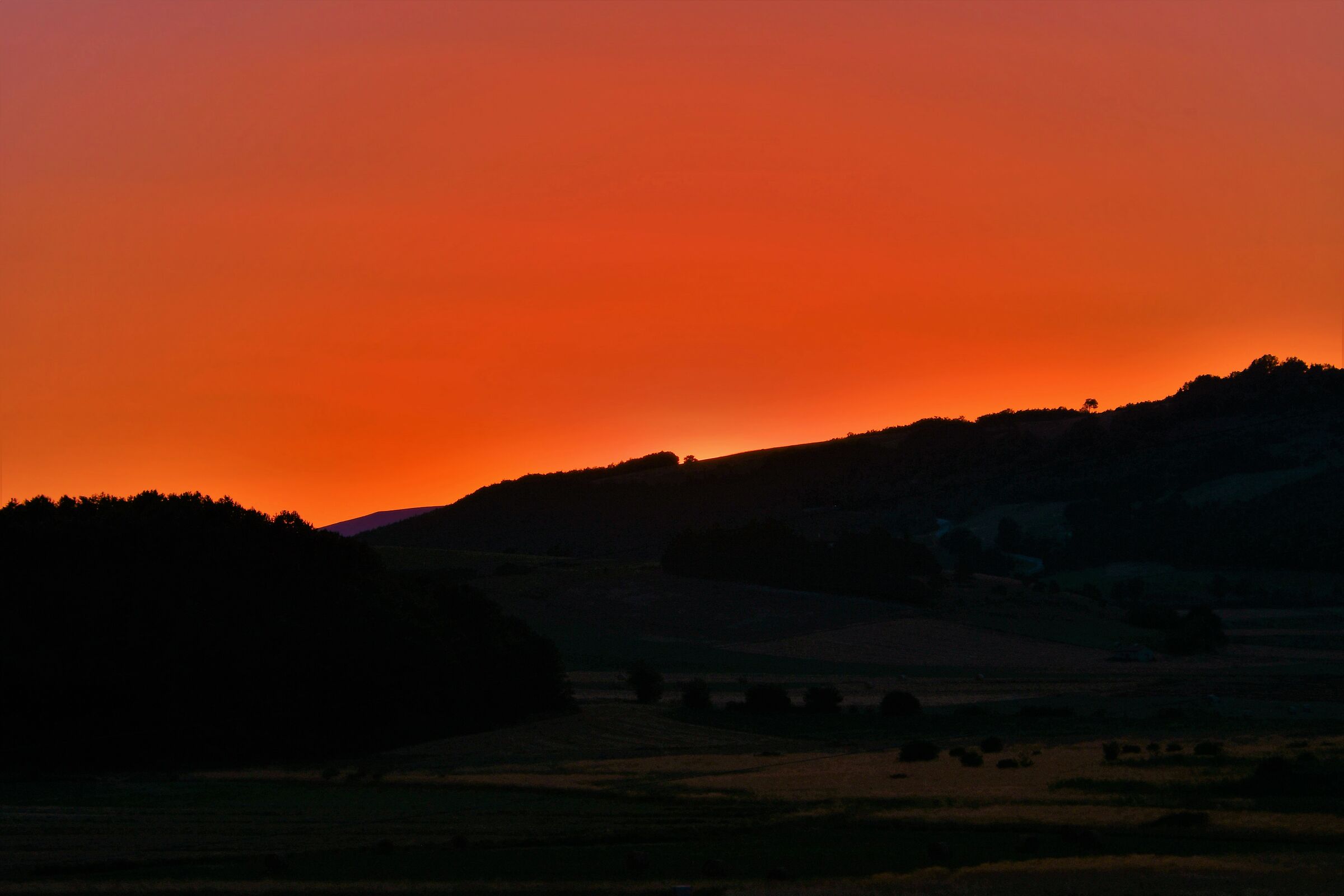 ......... I'll give you a Umbrian sunset