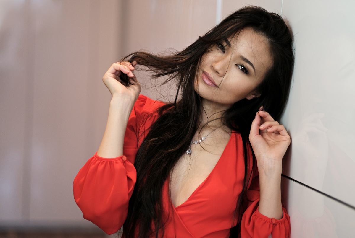 Abito rosso Taisia