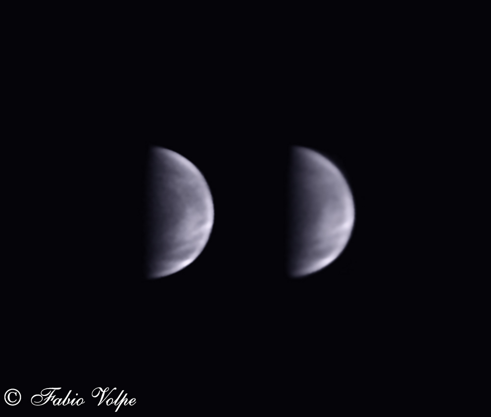 The weak structures cloudy Venus