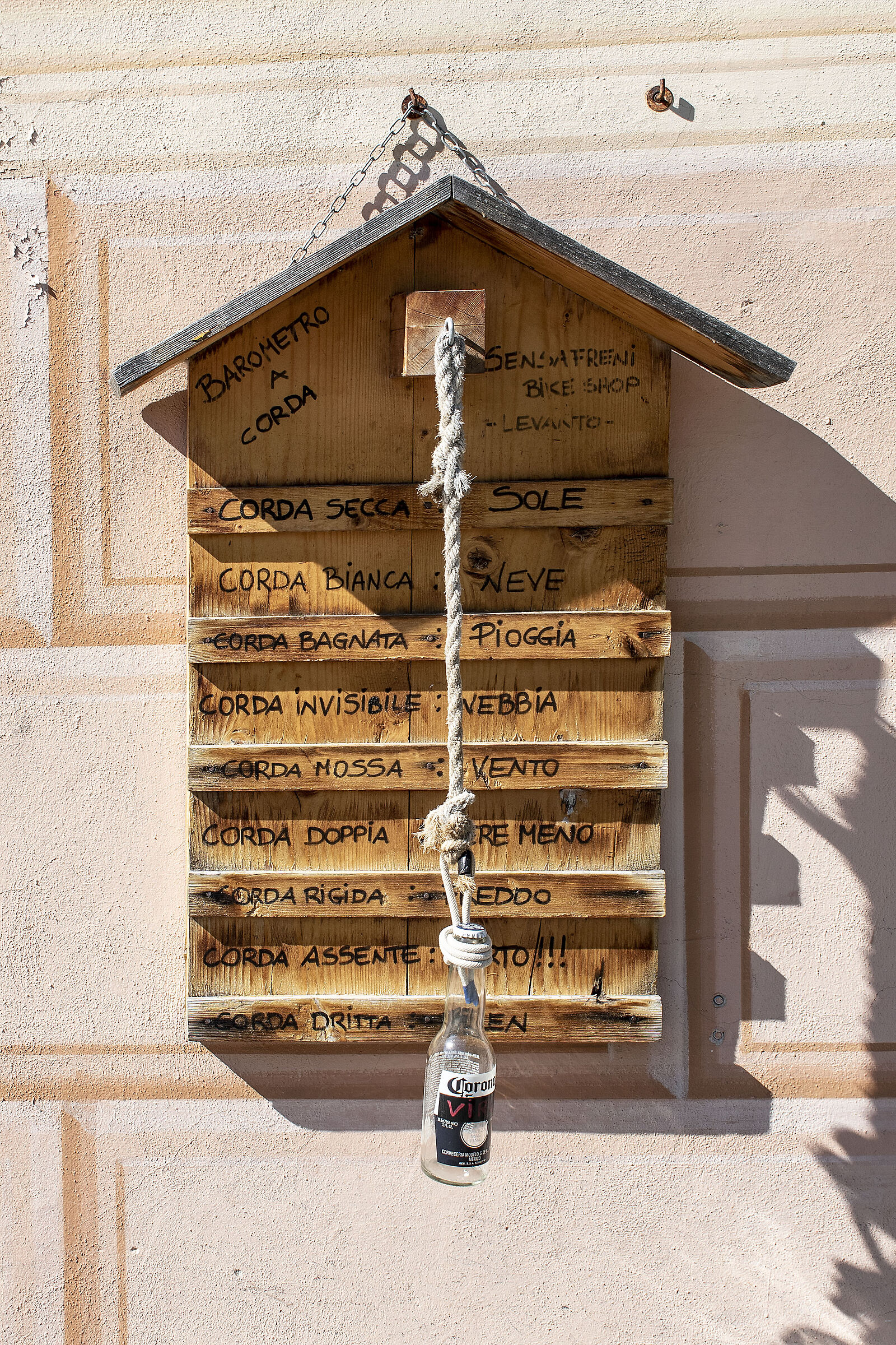 il famoso barometro a corda