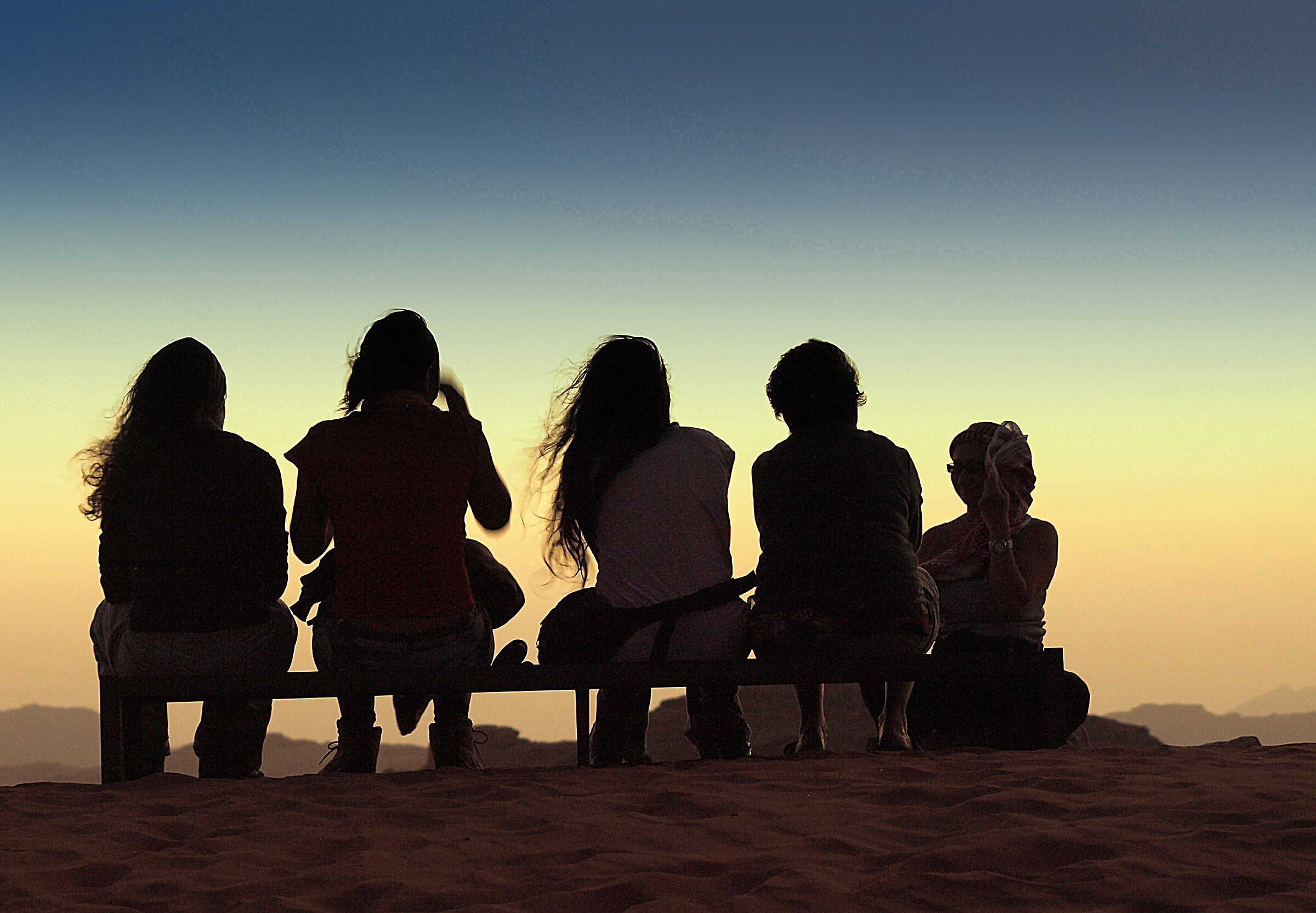 Ragazze in controluce