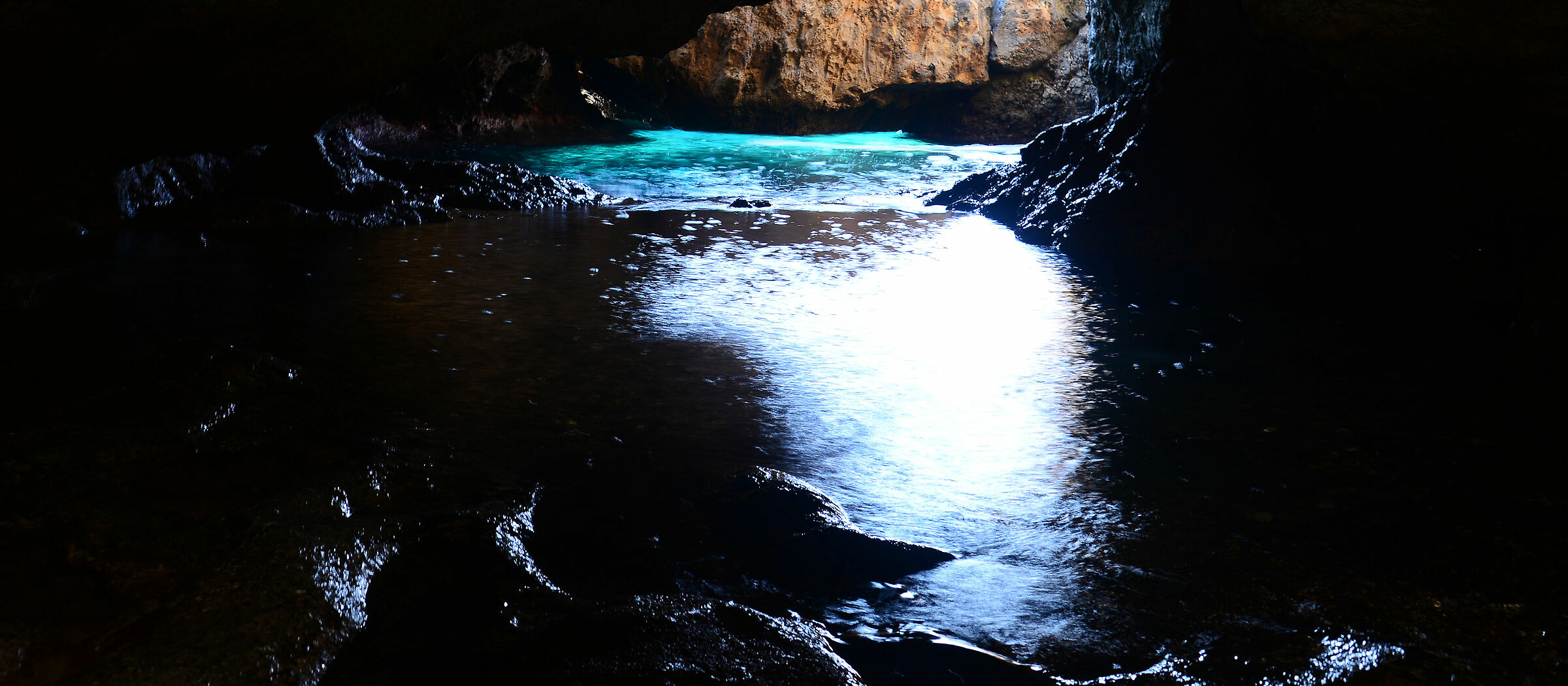 La grotta segreta Ustica 9.8.2020