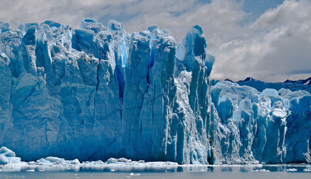 Front of the Perito Moreno, El Calafate