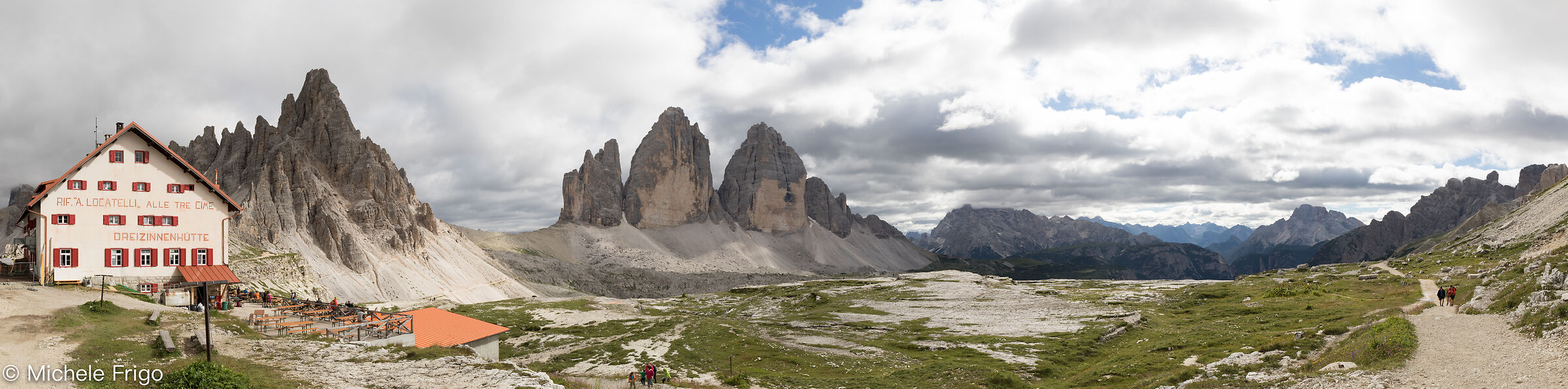 Panorama rifugio Locatelli