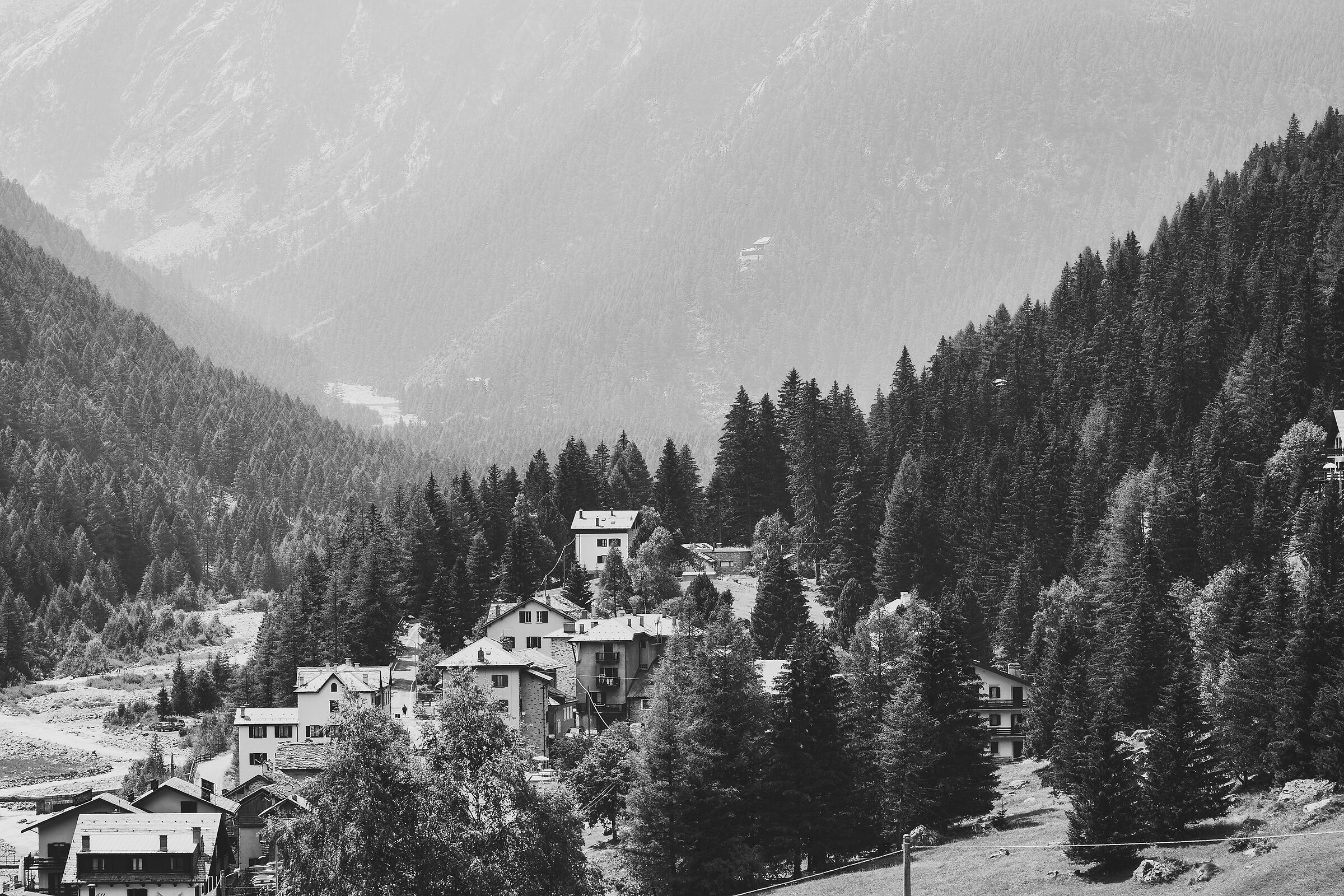 Afa estiva in Valmalenco