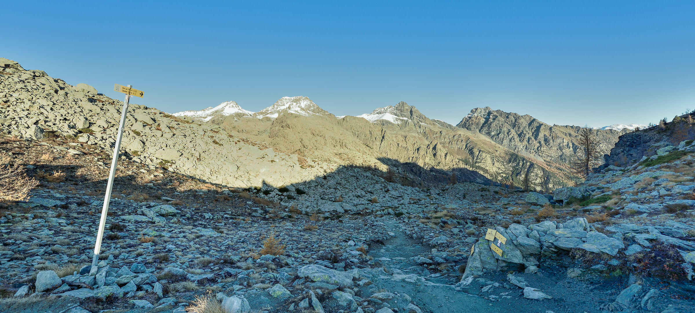 Col del Lago Bianco 2300m