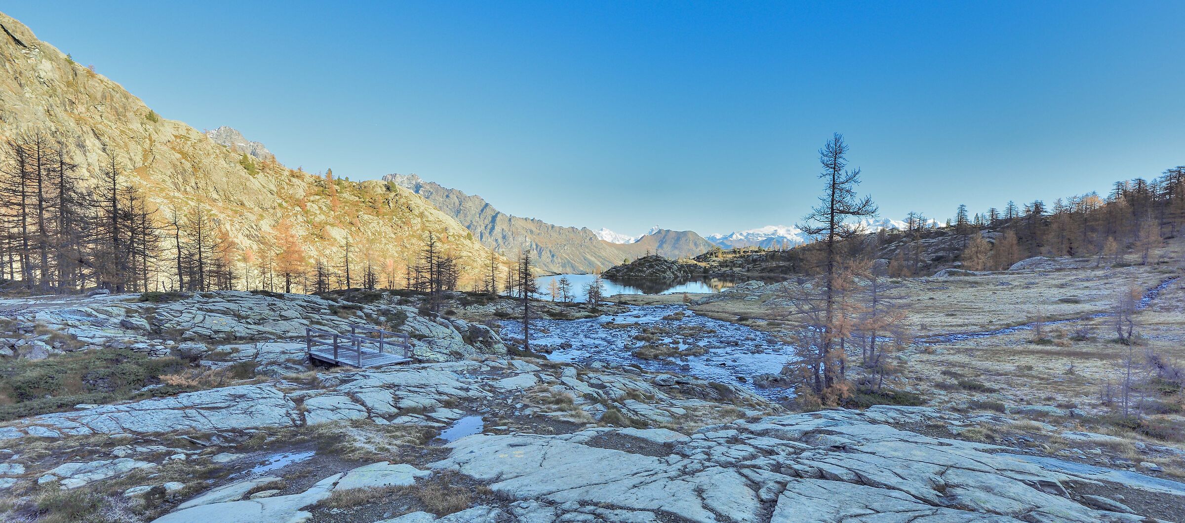 ci troviamo sotto il rifugio Barbustel