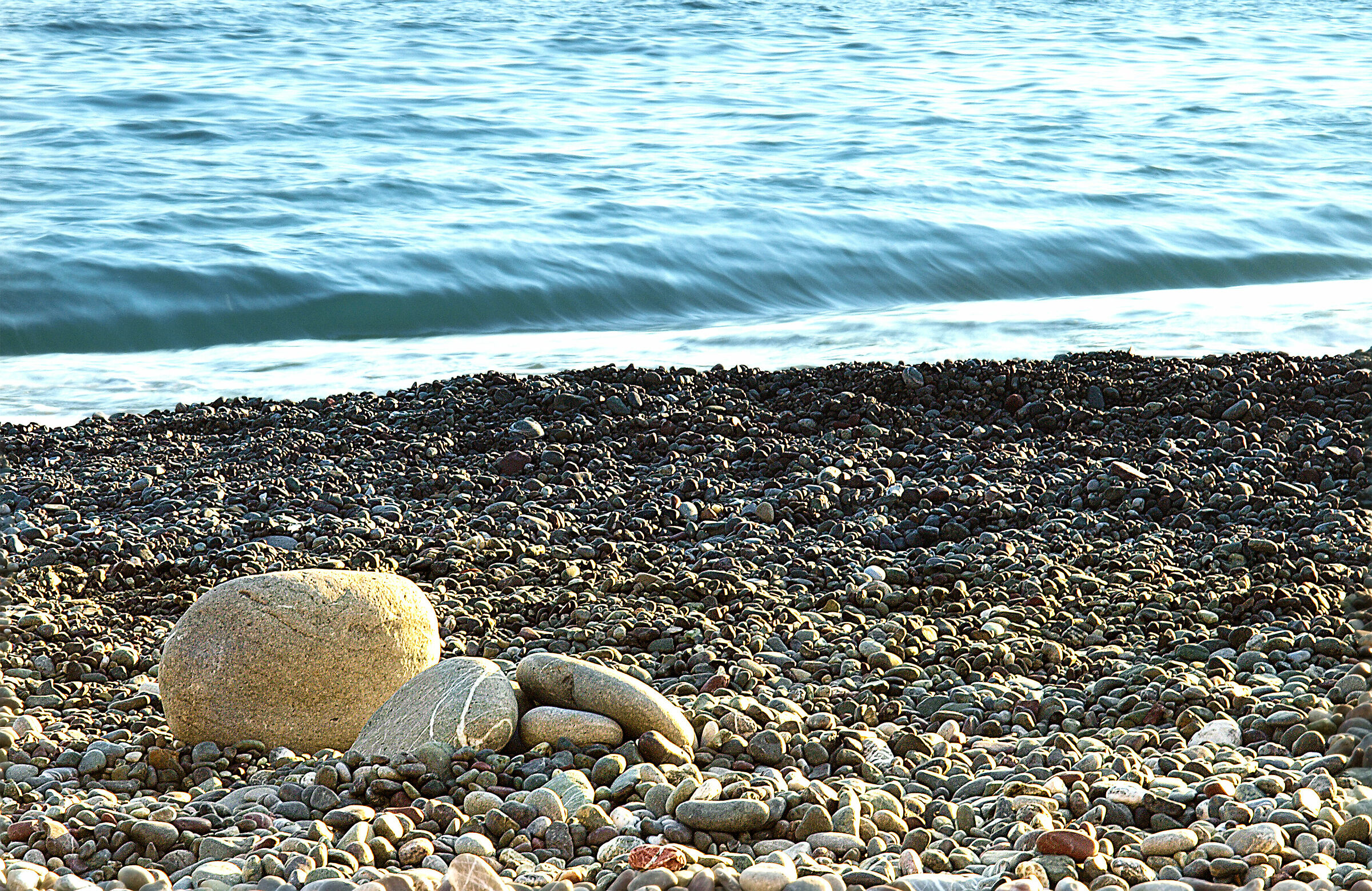 Sassi che il mare ha consumato