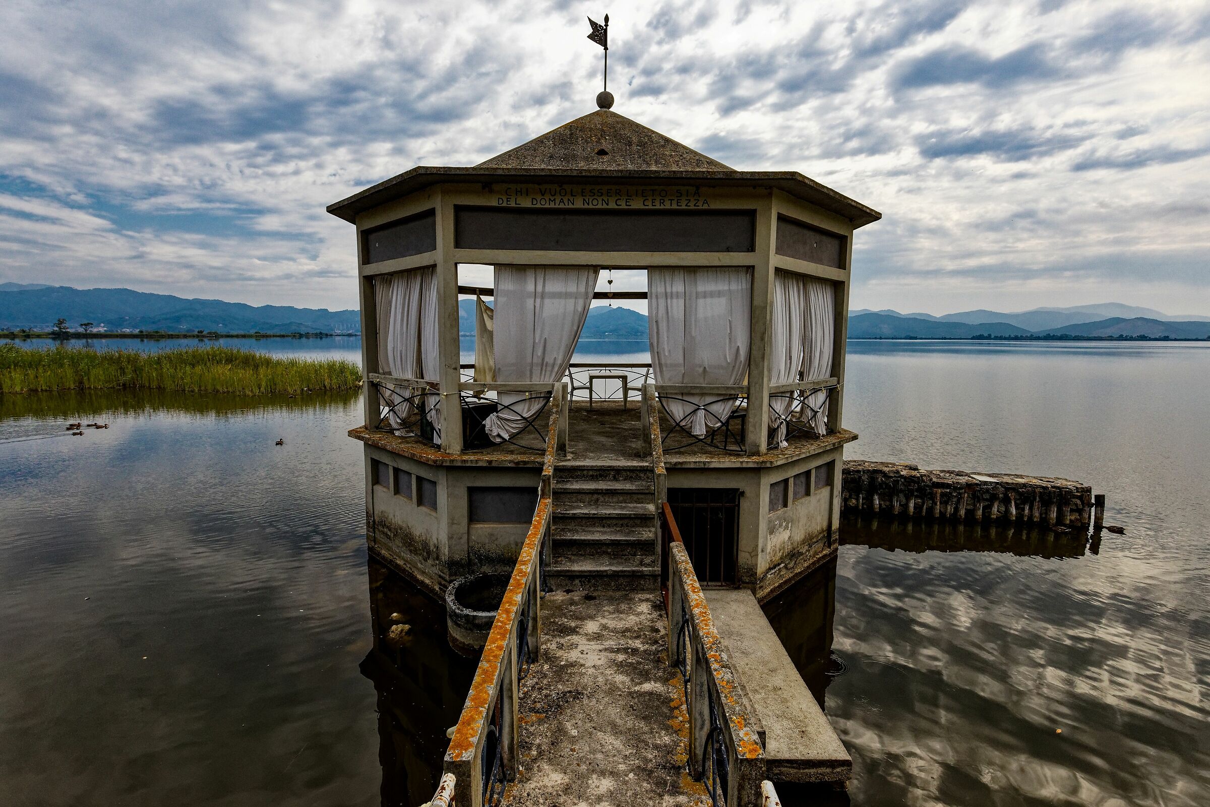 The Gazebo of Tower of the Lake