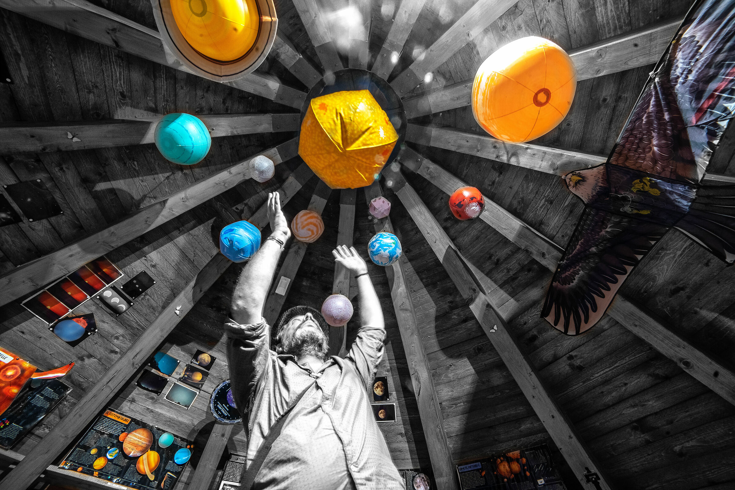 sought for help to organize The Cosmos