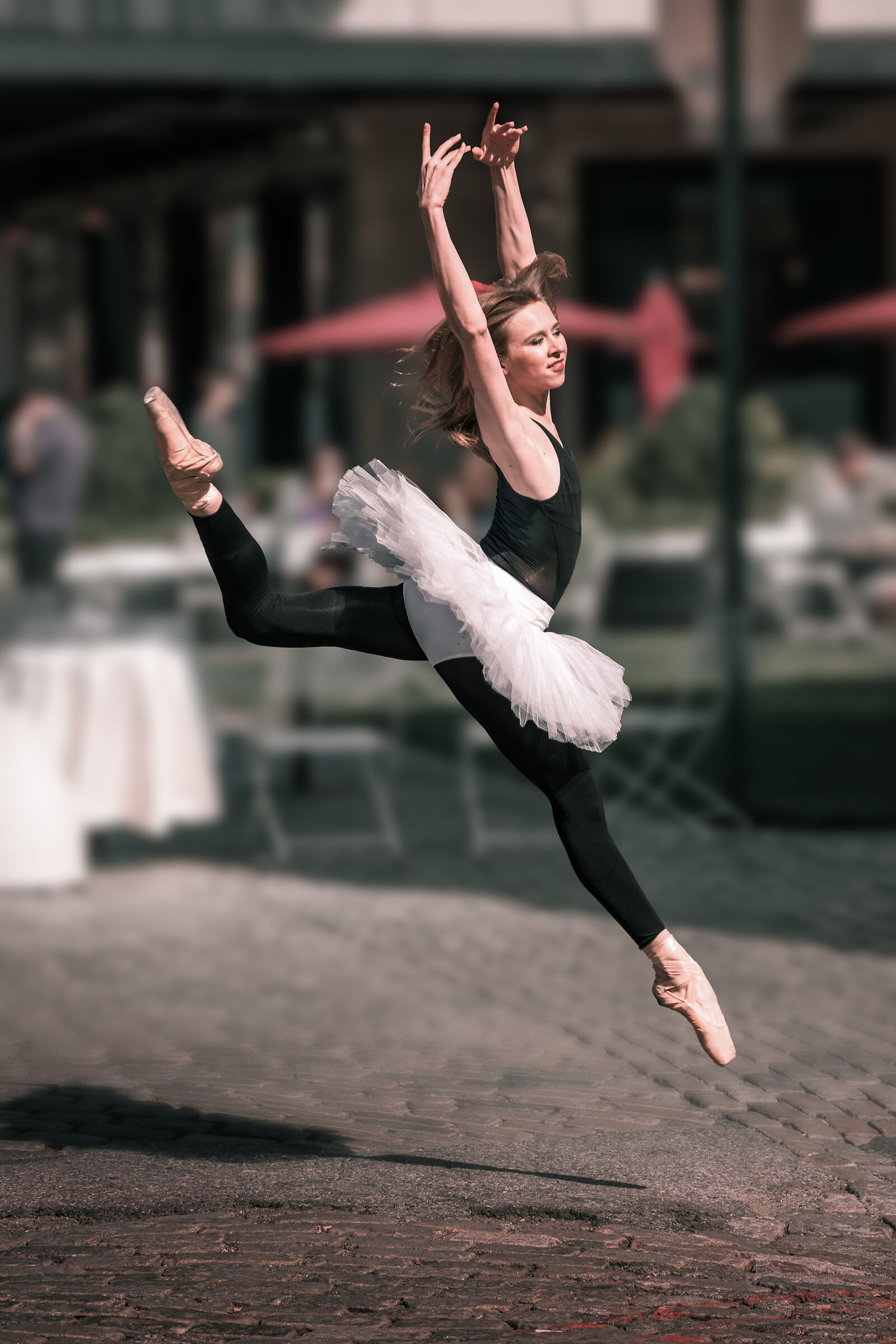 Dancing on the street