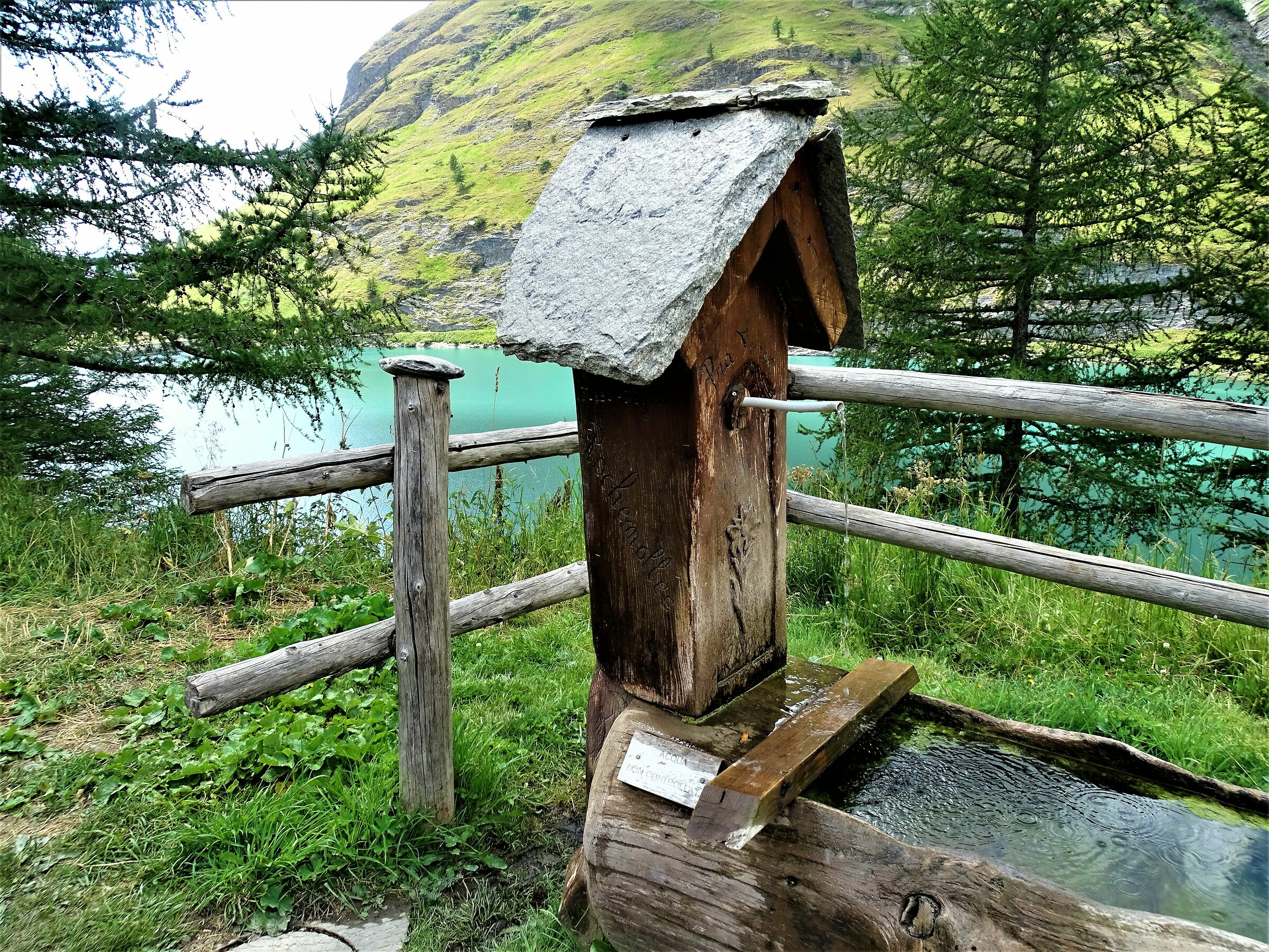 panorama diga-lago rochemolles bardonecchia