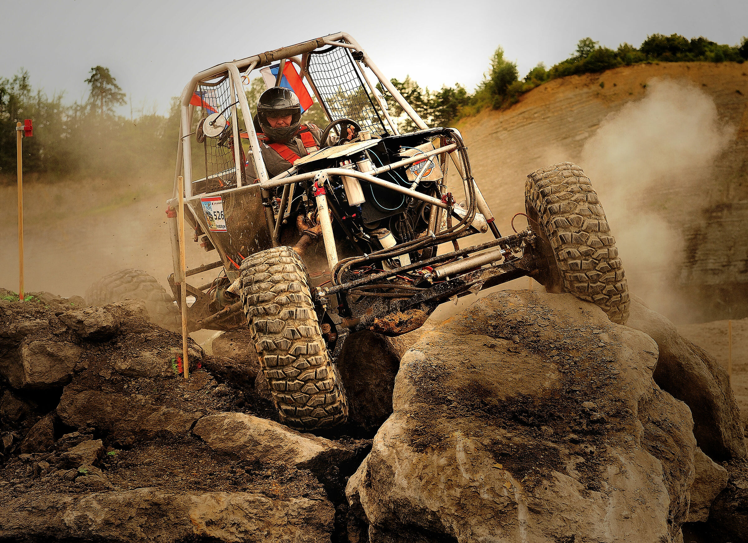 Un ragno a quattro... ruote