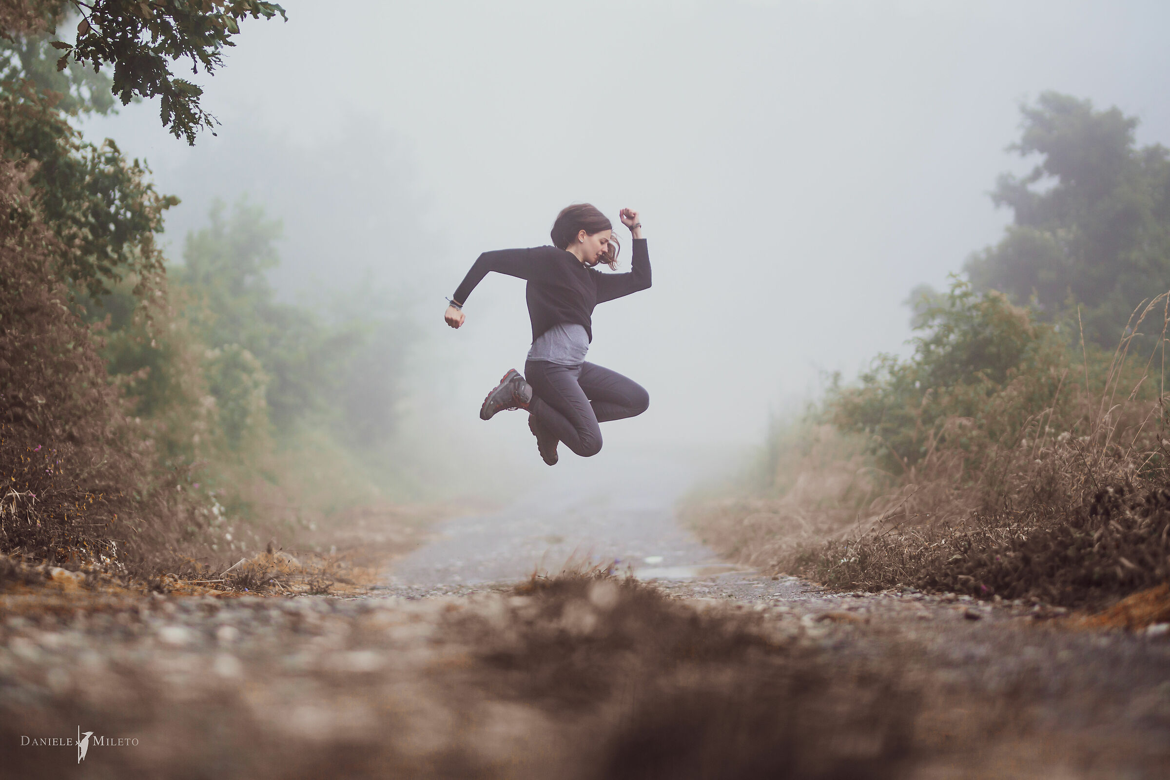 Dancing under the mist