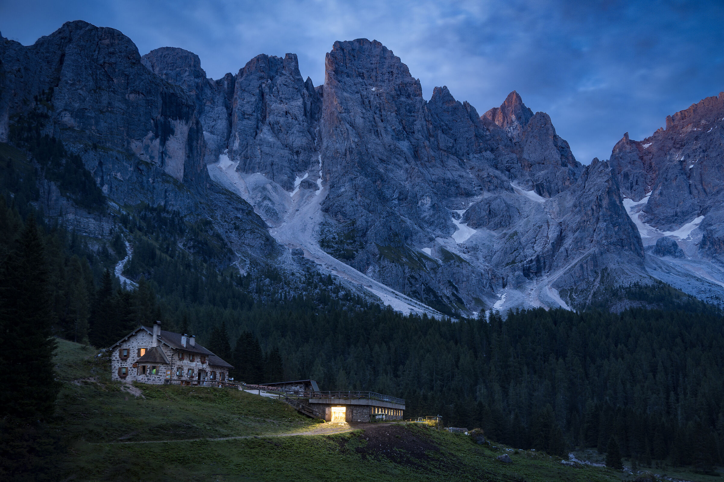 Malga Venegiota, before dawn