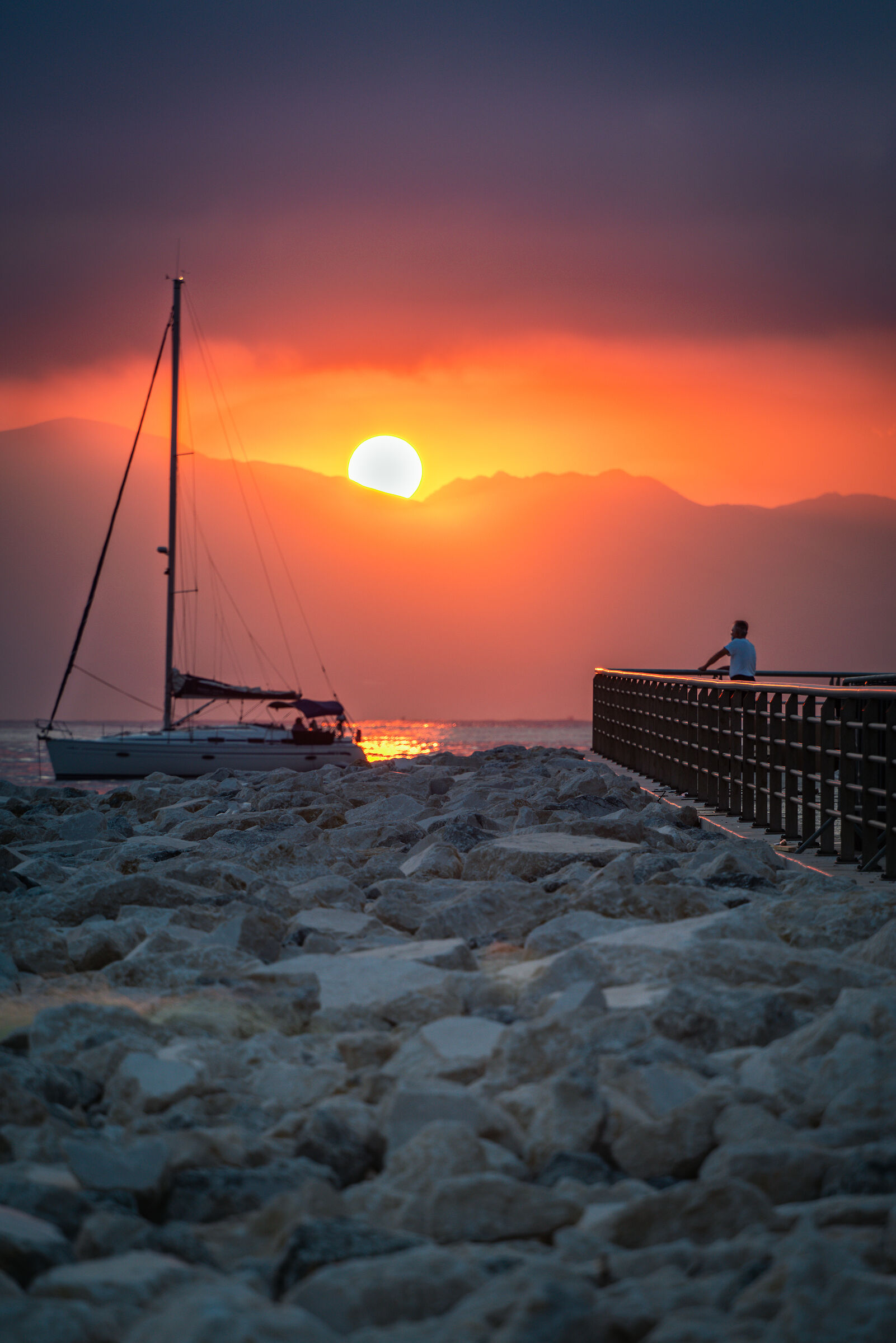 Alba a Castellamare del Golfo