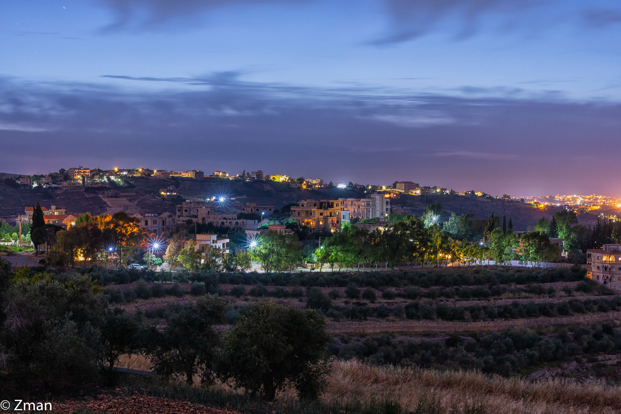 Luci notturne del sud