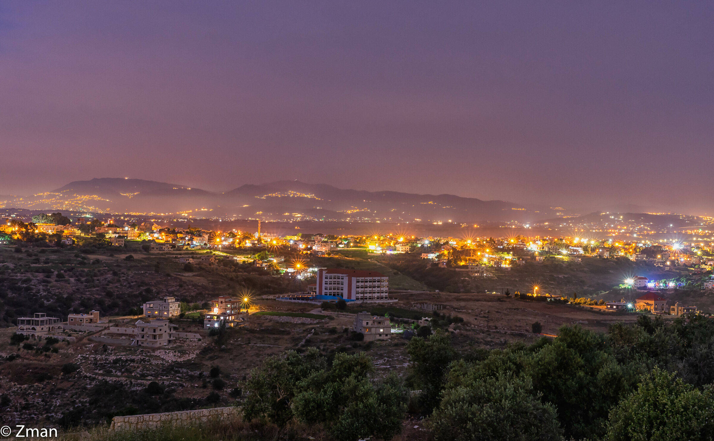 Luci notturne del sud