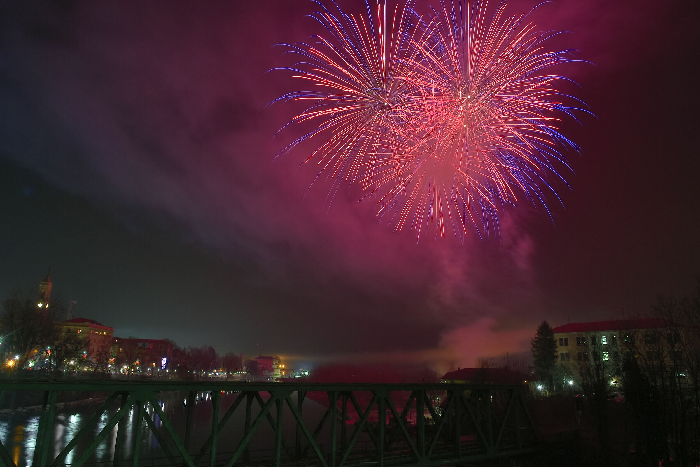 Carnevale d'Ivrea 2020 - Fuochi d'artificio