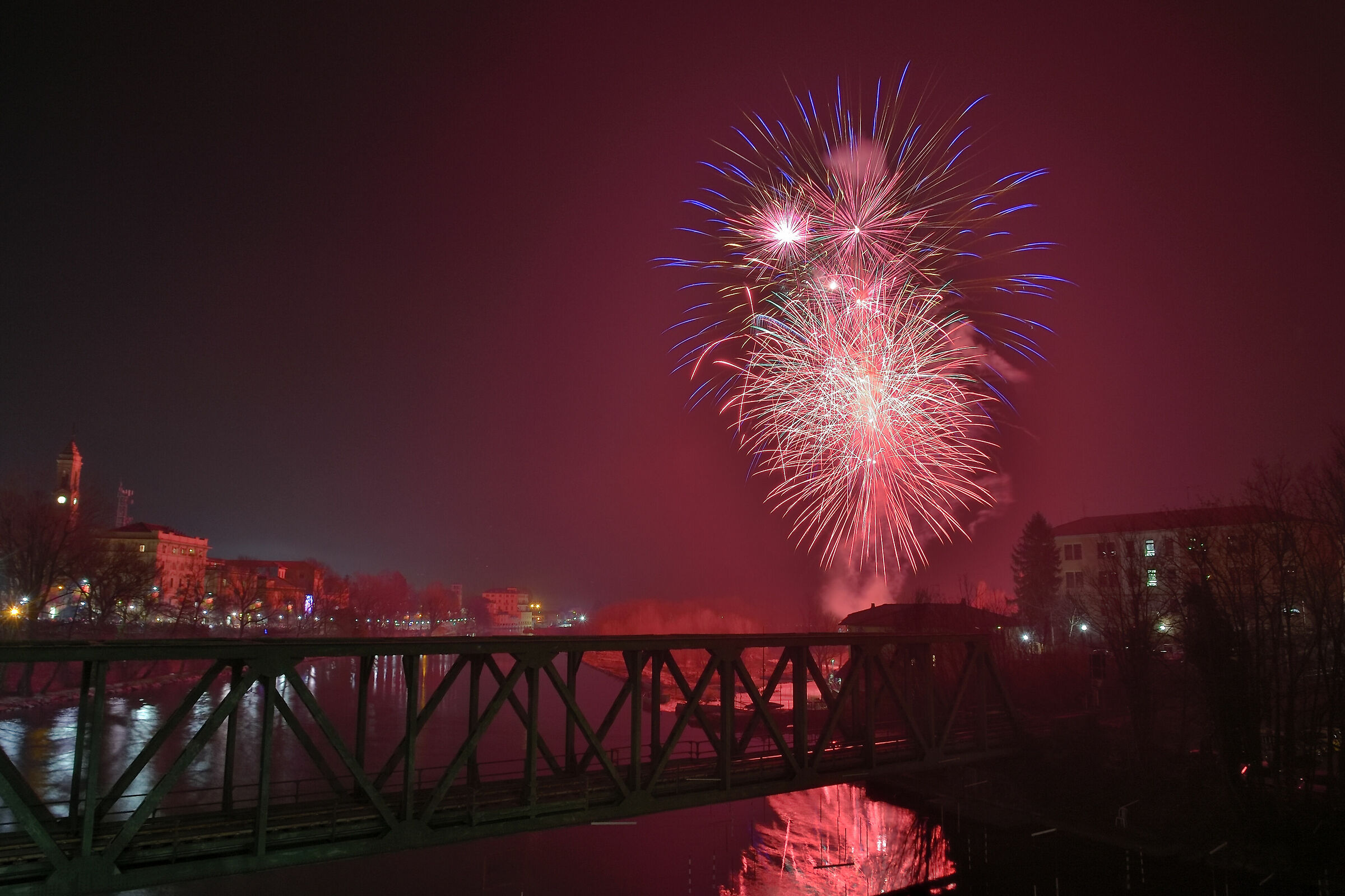 Carnevale d'Ivrea 2020 - Fuochi d'artificio