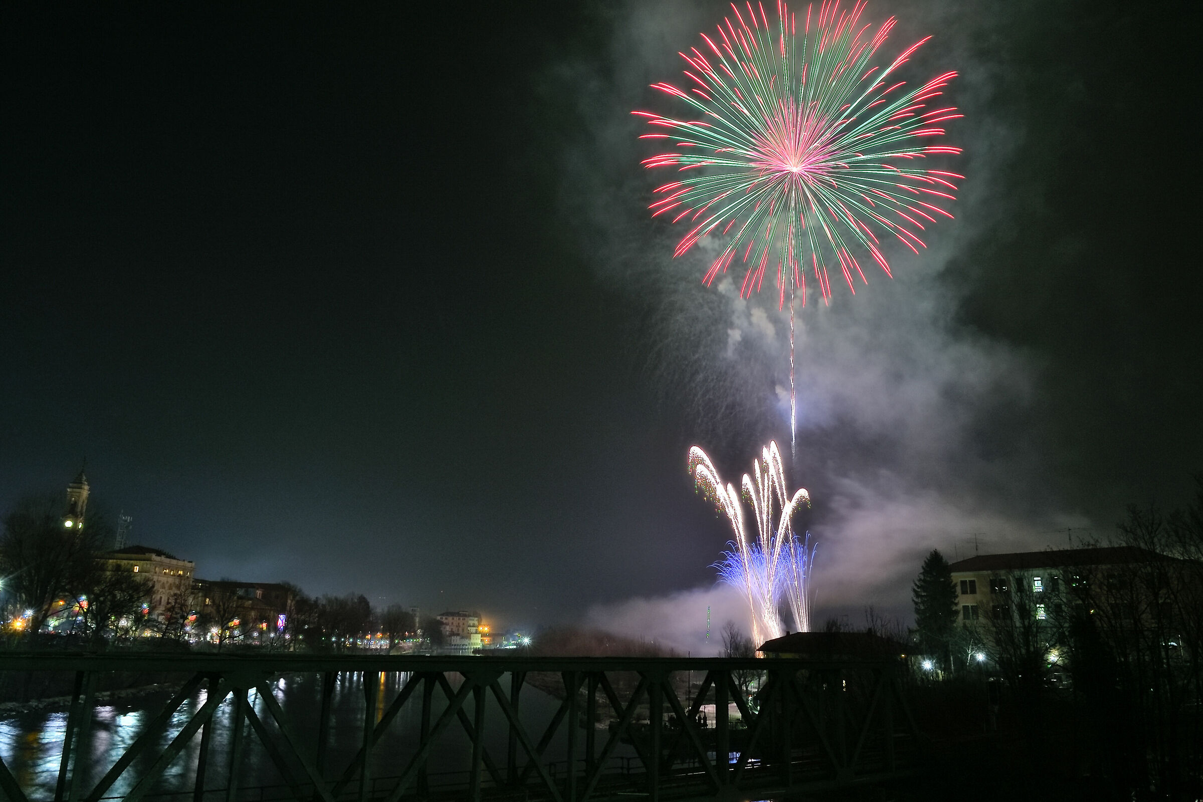 Carnevale d'Ivrea 2020 - Fuochi d'artificio