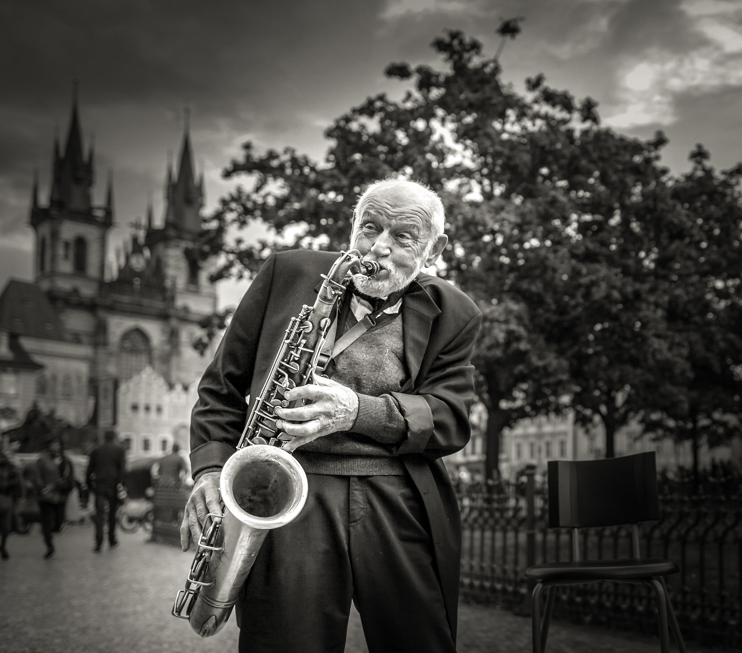 Il Saxofonista di Praga