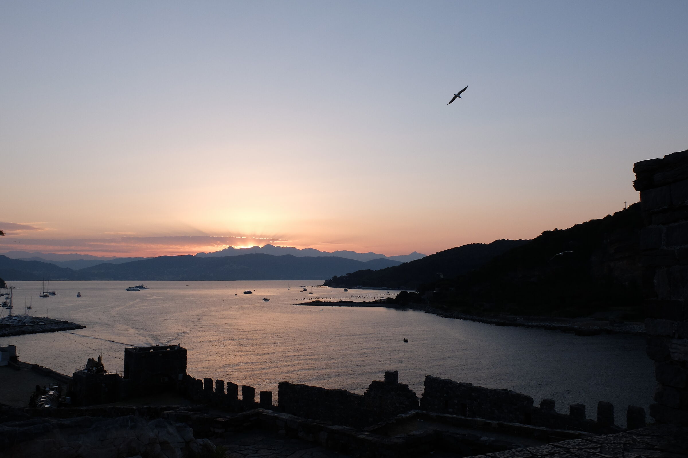 Alba a Porto Venere (sp)