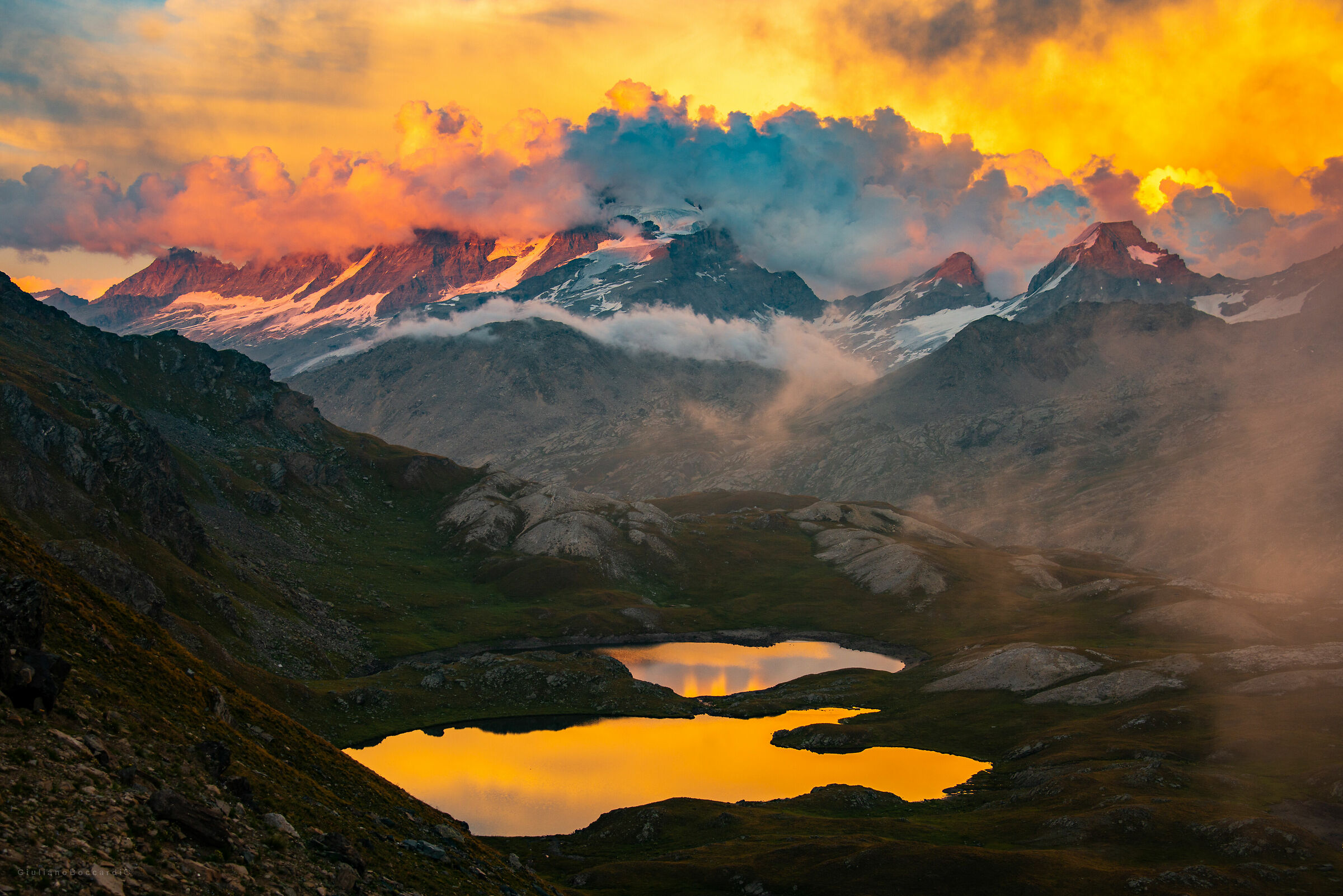 Sunset at Col Rosset